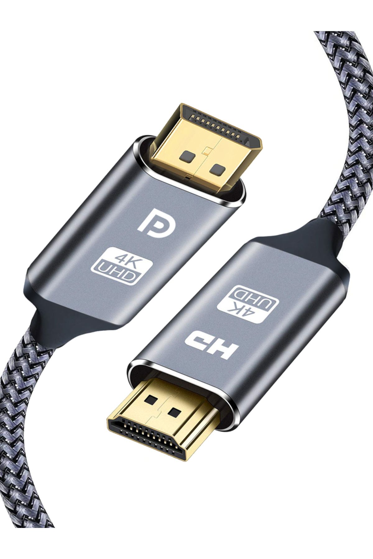 NIERBO-DP to HDMI compatible Cable 4K 60Hz DisplayPort to HD Adapter Display Port Video Audio for PC HDT... 8