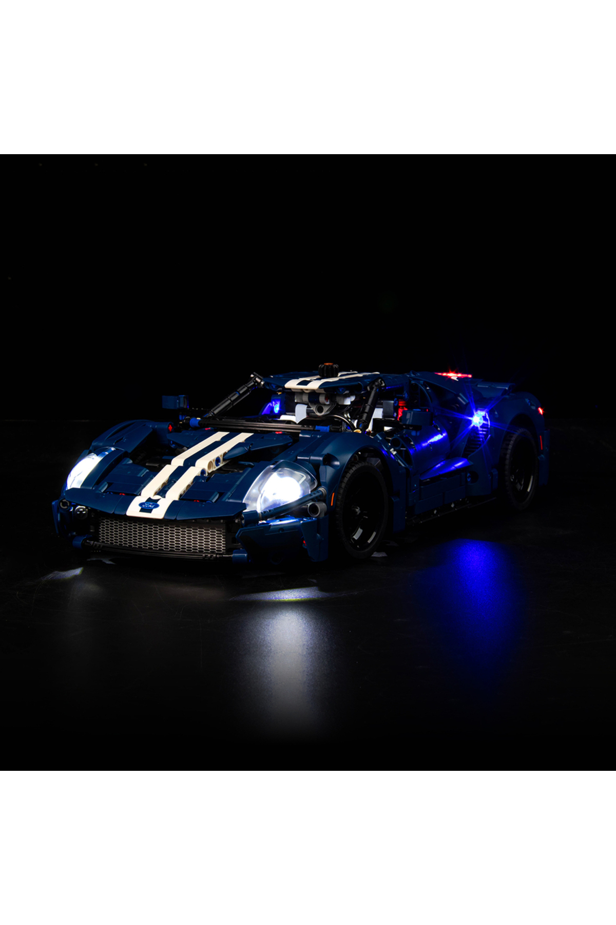 مجموعه چراغ LED لازیشی مدل 42154 بلوکهای ساختمانی خودروی فورد GT مدل 2022 (بدون شامل بودن آجرهای مدل)