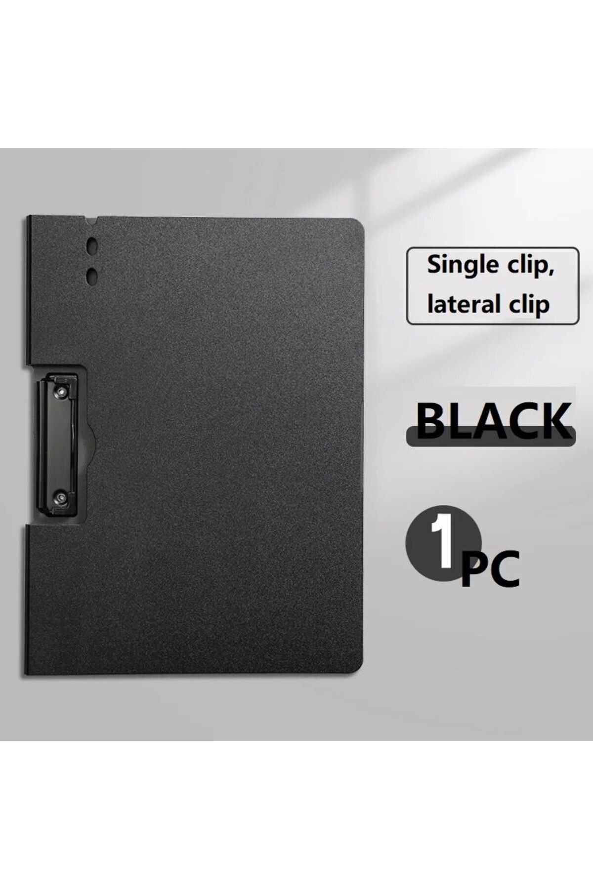 Choice-Black 1pc A4 File Folders, Documents Organizer, Clipboard With Cover, A4 Paper Folder For Business & 1