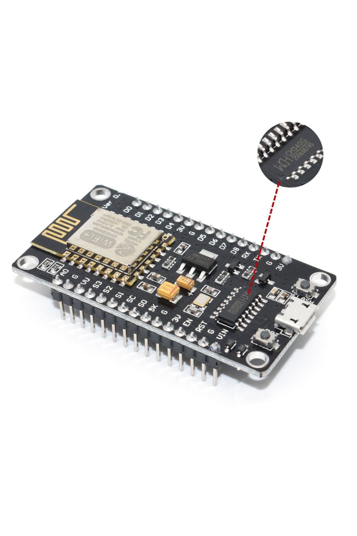 Choice-Wireless Module CH340 CP2102 NodeMcu V3 V2 Lua WIFI Internet of Things Development Board Based ES... 5
