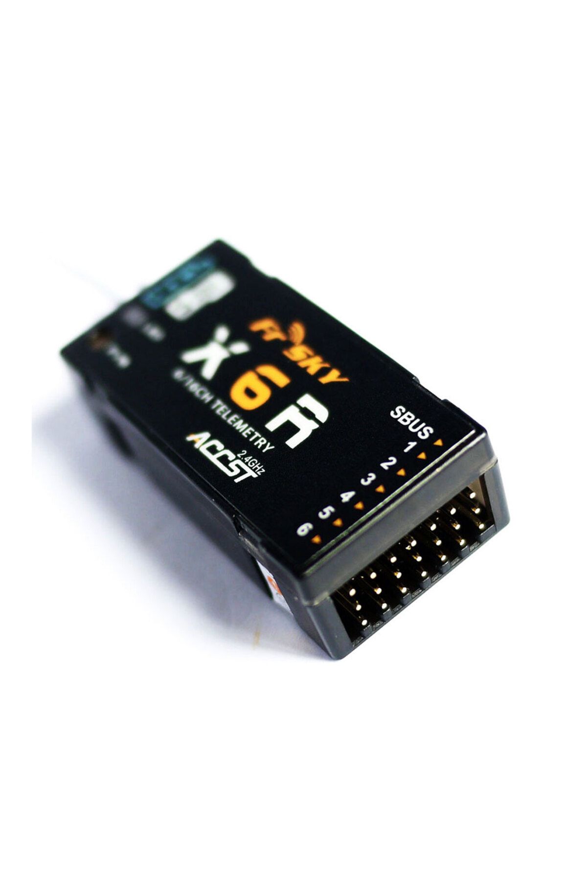 Choice-FrSky X6R 2.4G 16CH SBUS Receiver PCB Antenna Smart Port Data Return for Taranis X9D Jumper T16 T... 5