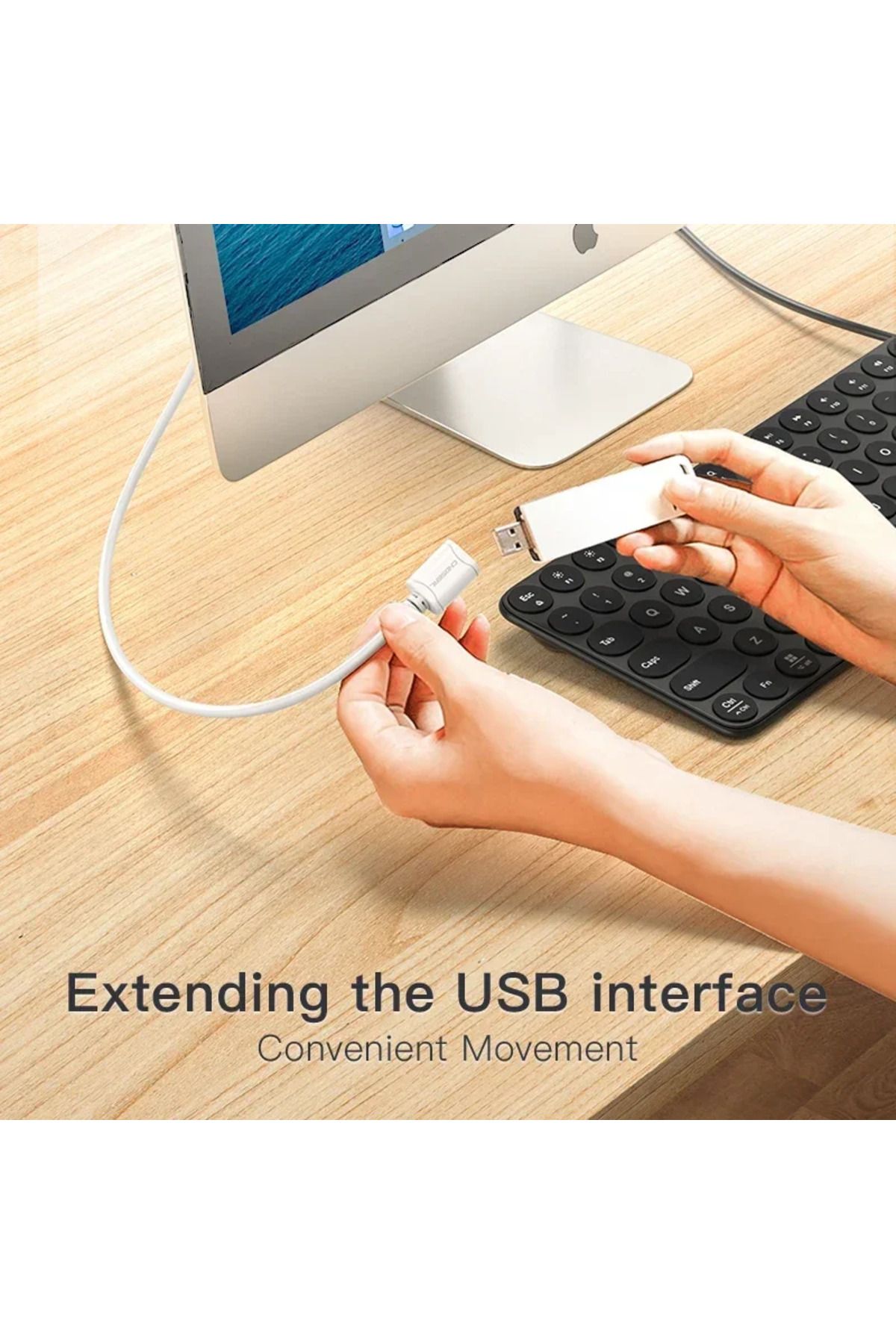 Choice-CHOSEAL USB 2.0 Extension Cable AM/AF For TV Laptop PC Keyboard High Speed USB Data Cable 4