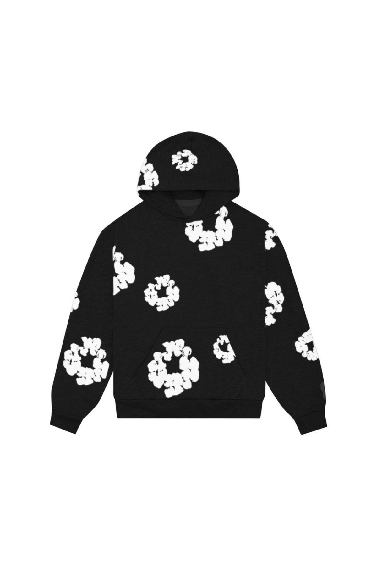 TREND Baskılı Unısex Oversize Eşofman Takımı — مشکی BRtBuOeT3711 — تصویر 3 از 6