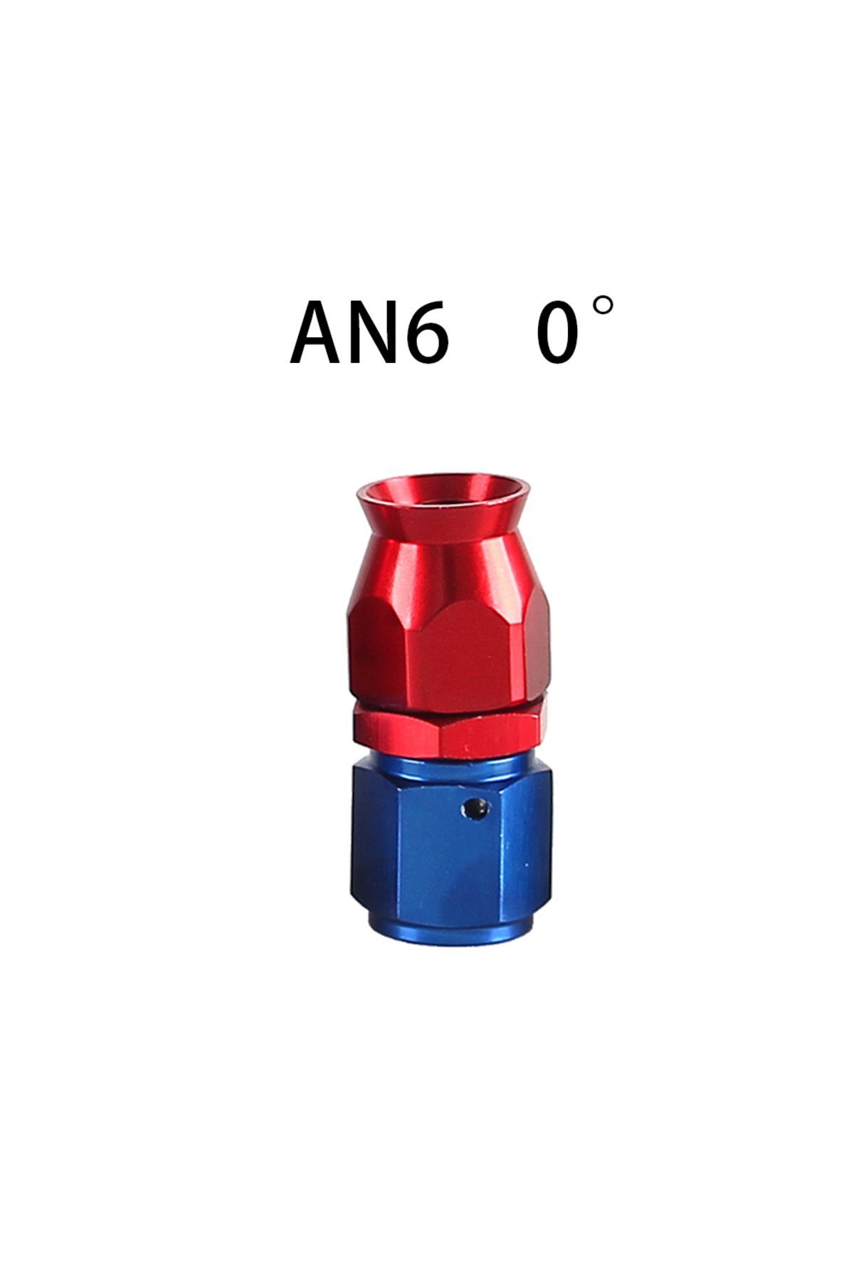 SPEEDRACING-AN6-0 For Swivel PTFE Oil Fuel Line Hose End Fitting AN4/6/8/10/12 Straight 0°/45°/90°/180° Reusabl 1