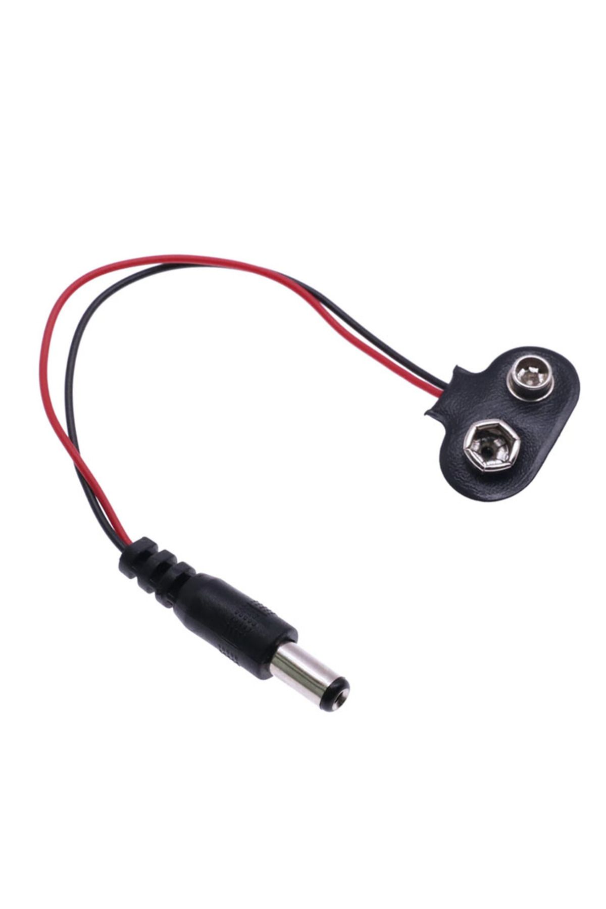 Choice-DC 9V Battery Button Power Cable Battery Buckle Snaps Power Cable Connector DC5.5*2.1 For Arduino 7