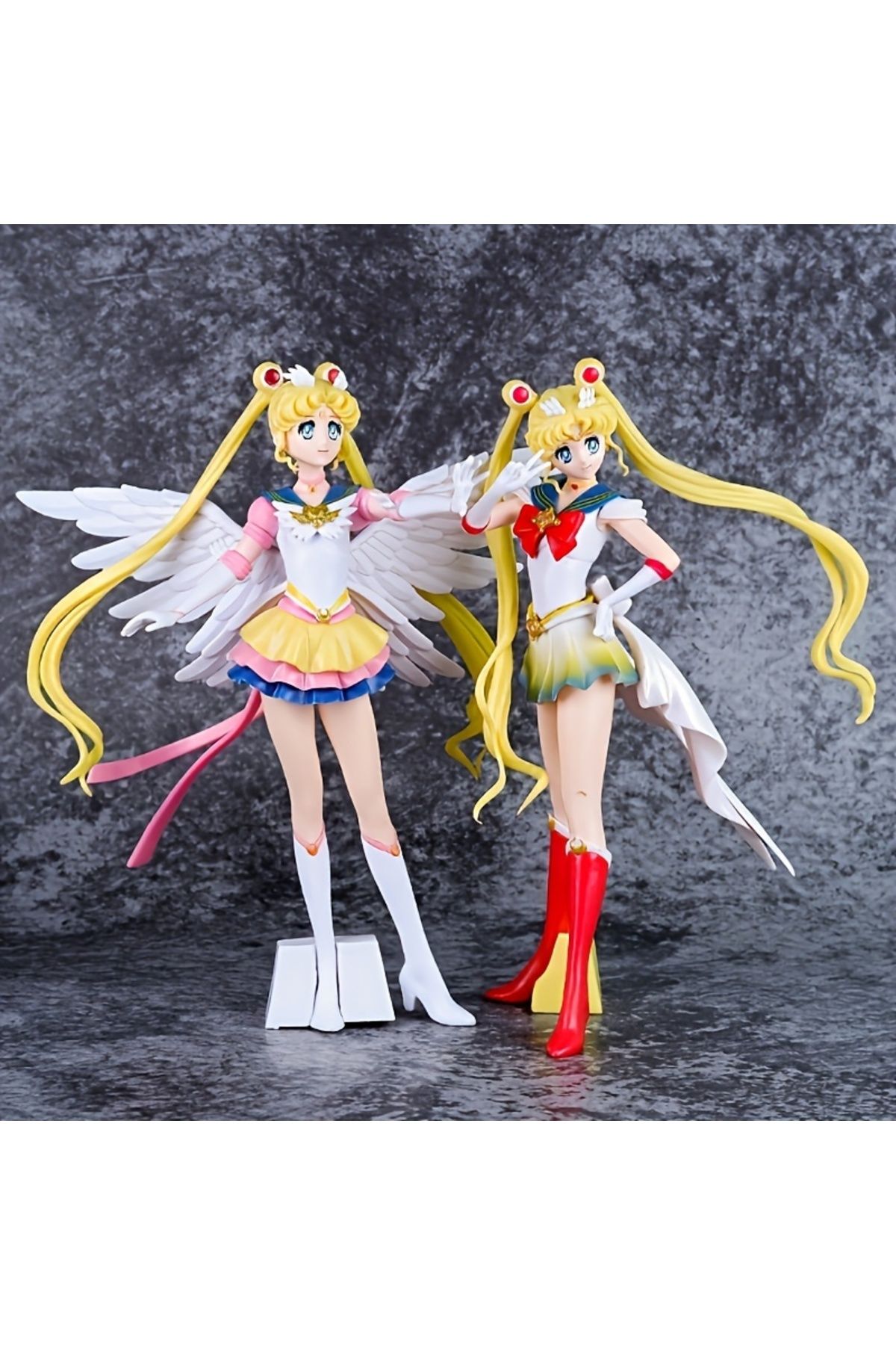 Choice-Yellow Twin Ponytail Doll Anime Character Ornament, Best Collectible Figure Gift for Family and F... 3