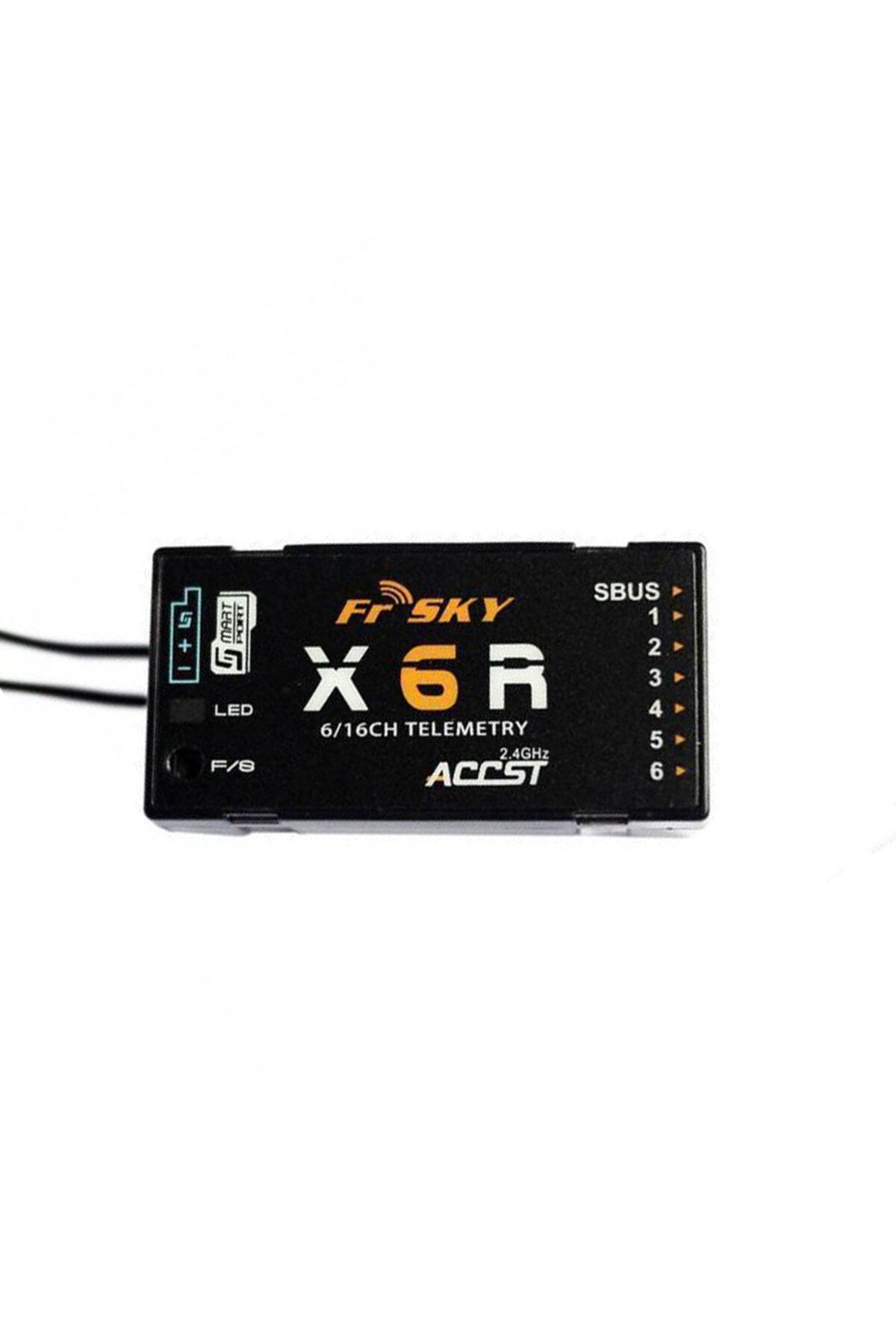 Choice-FrSky X6R 2.4G 16CH SBUS Receiver PCB Antenna Smart Port Data Return for Taranis X9D Jumper T16 T... 2