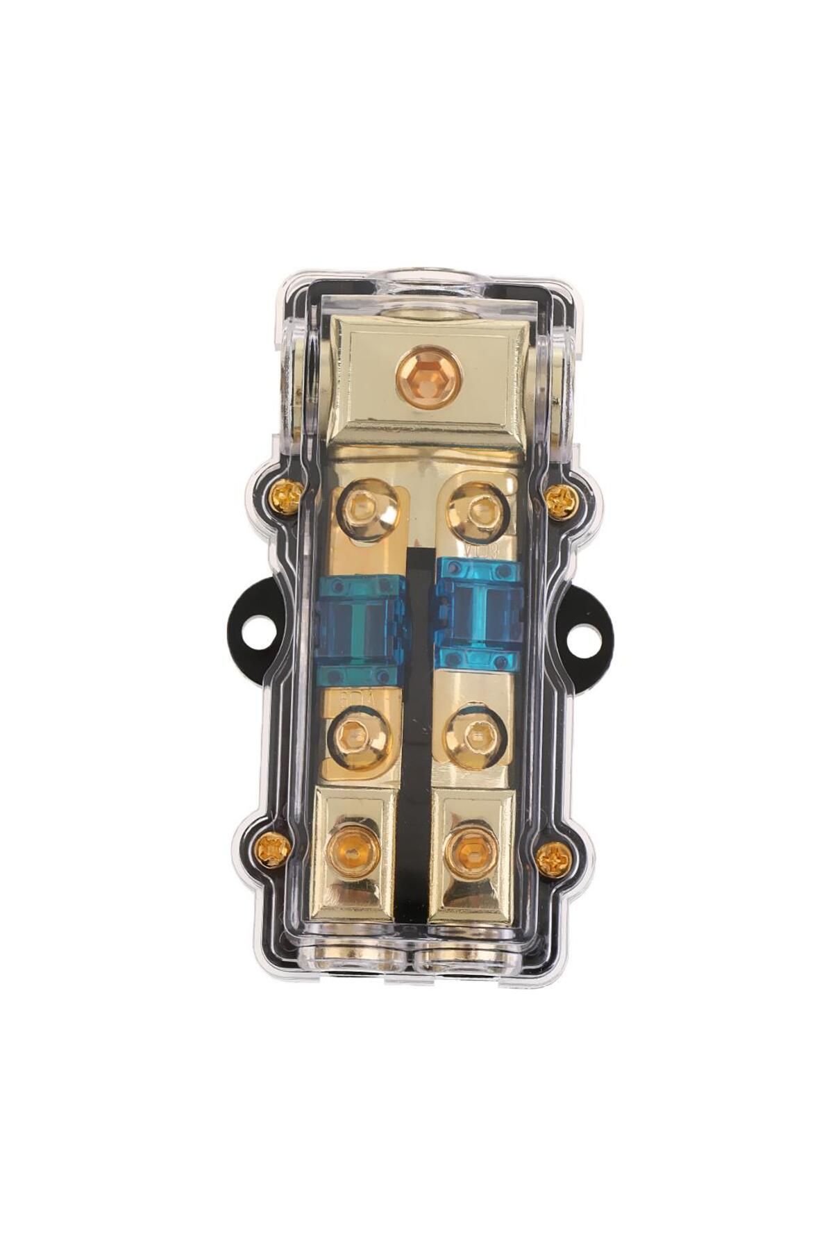 Choice-Car Audio Fuse Holder Distribution Block 3 In 2 Out Circuit Protector Fused Distribution Block fo... 2