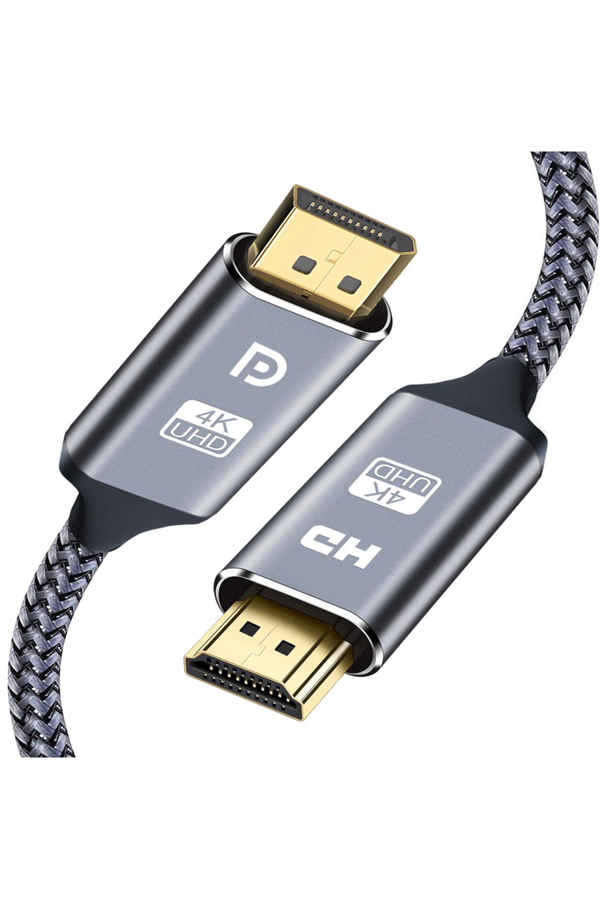NIERBO-DP to HDMI compatible Cable 4K 60Hz DisplayPort to HD Adapter Display Port Video Audio for PC HDT... 7