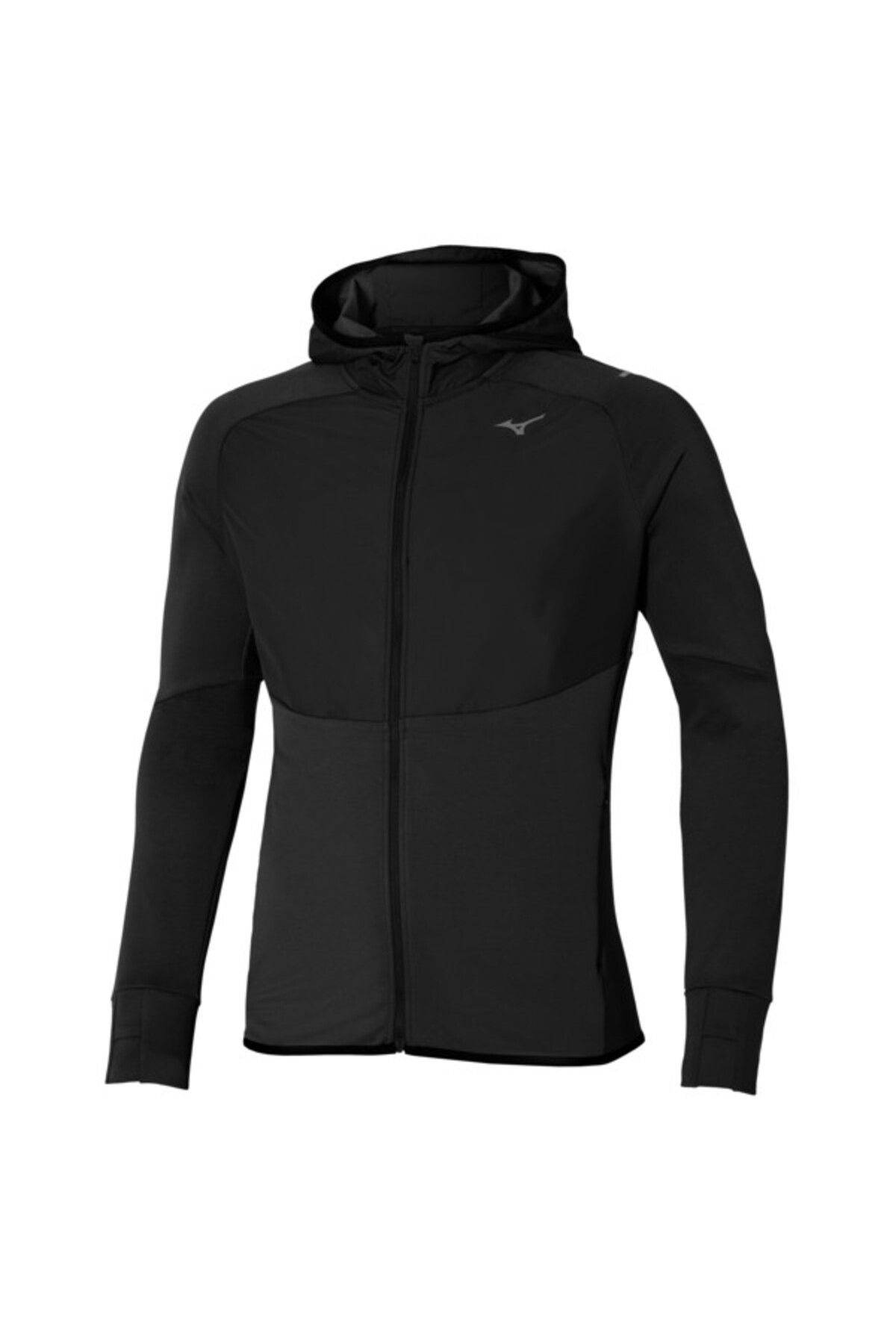 MIZUNO Warmalite Hybrid Erkek Fermuarlı Sweatshirt Siyah