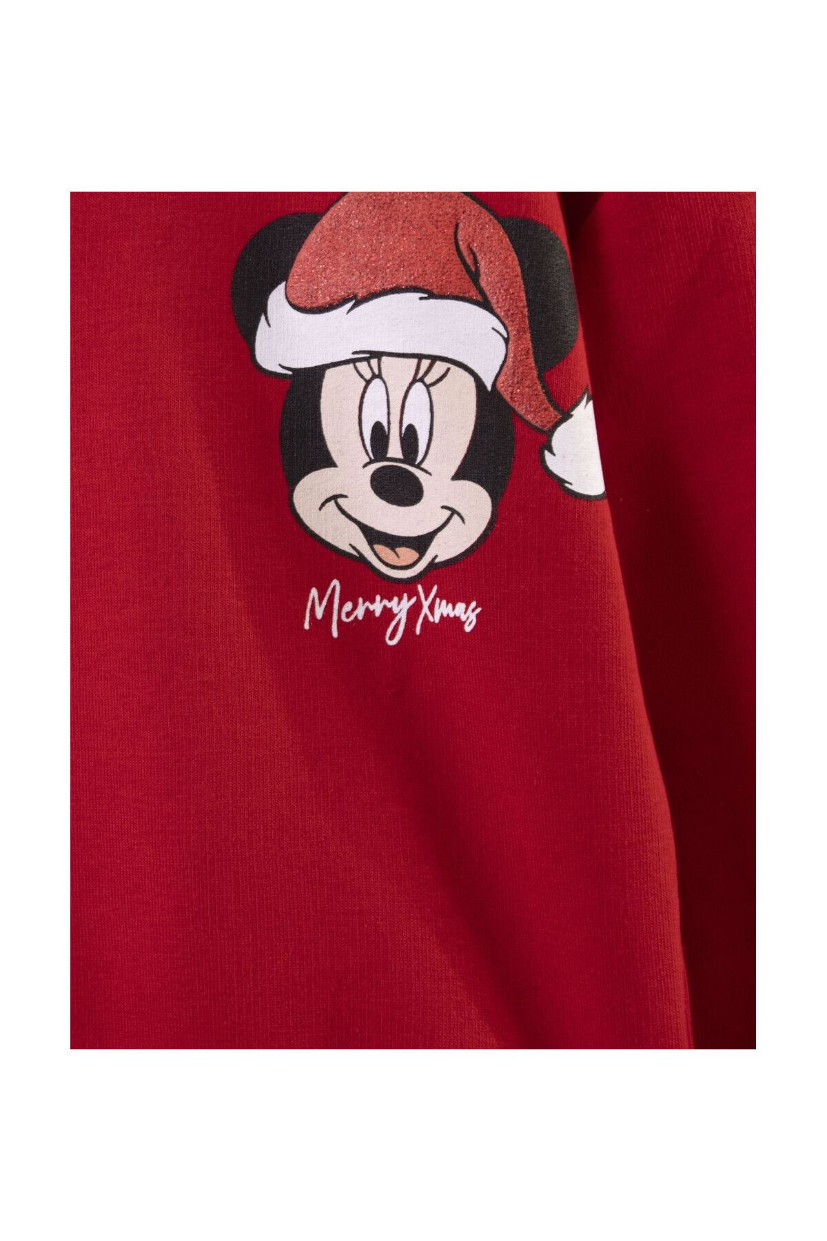 CİCHLİD-Mini Mouse Patterned Tee Suit 4