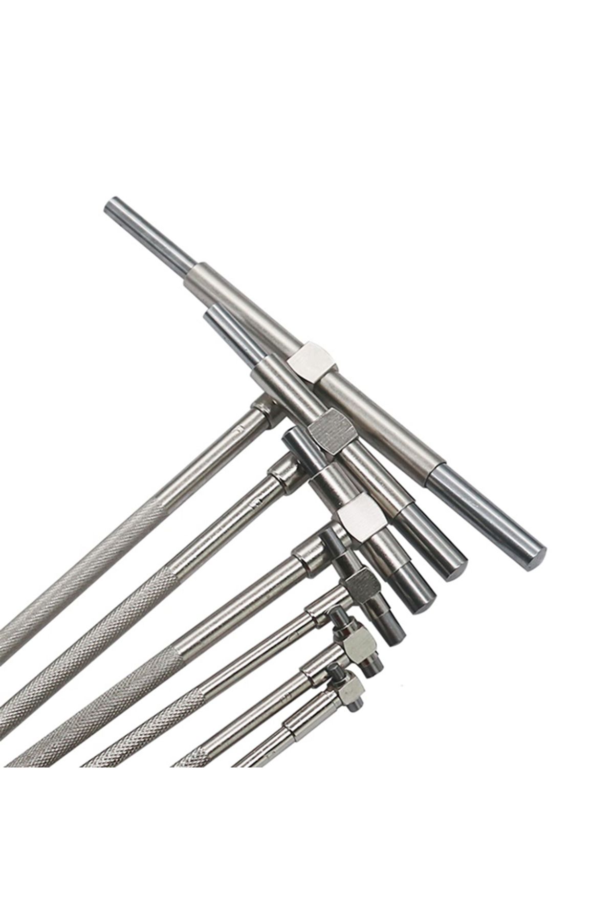 Choice-4/6Pcs Set Telescopic Gauge Set Micrometer Measurement Bore Engineers Kit 8-150mm Hardened Tool S... 3