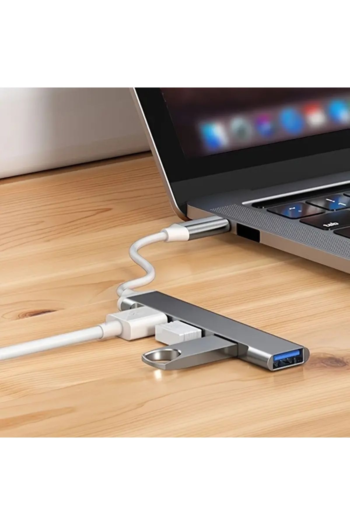 Choice-USB C HUB 3.0 Type C Extender 4 Port Splitter Adapter OTG Docking Station For Phone Macbook Pro 1... 3