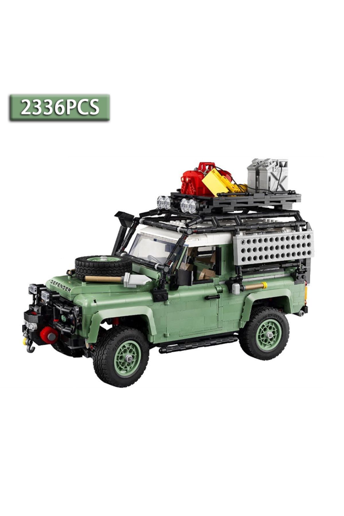 Choice-2336pcs Moc High-tech Land Rovered Defender 90 Bricks Compatible 10317 Super Off-road Racing Car ... 2