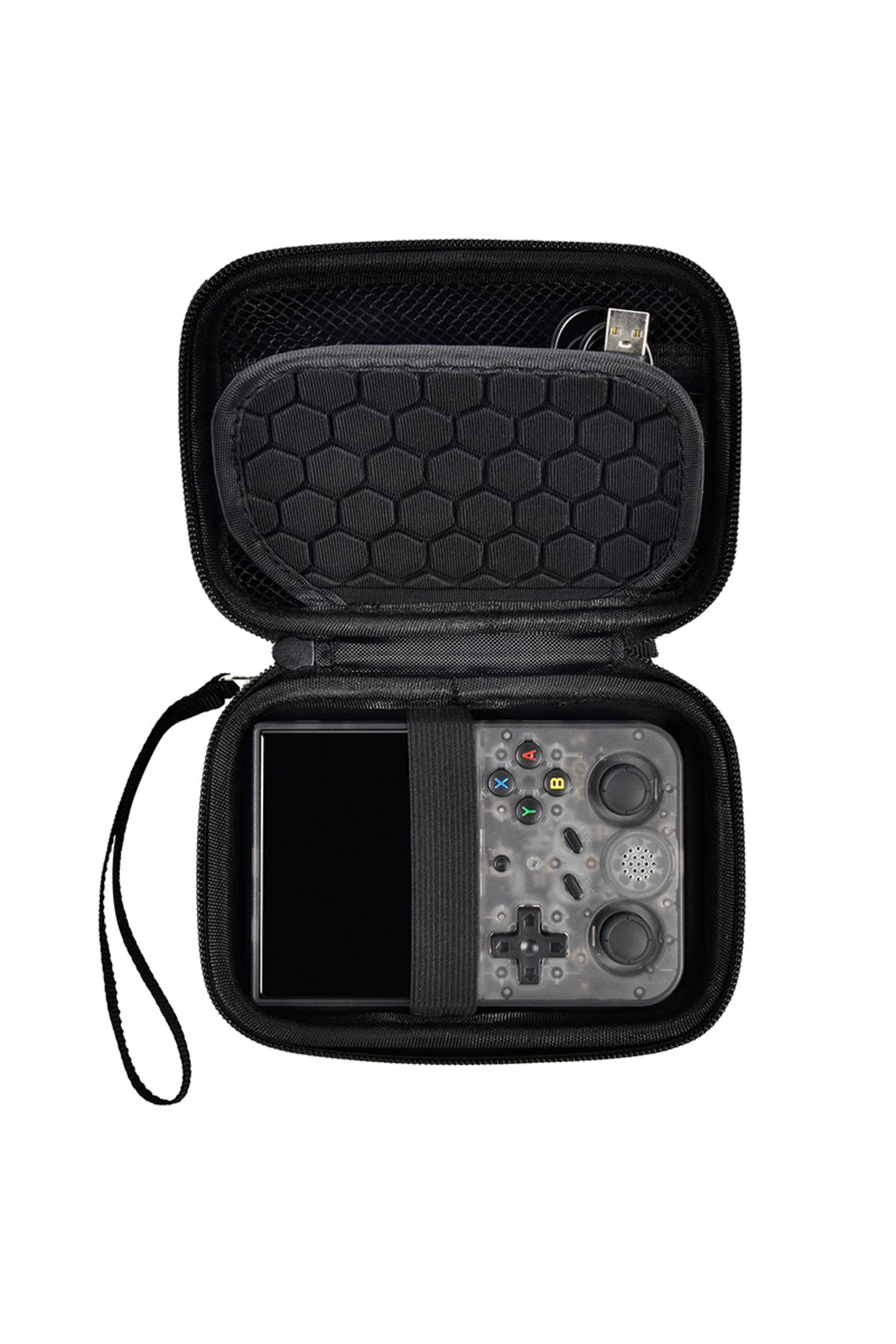 Choice-Black Travel Case Compatible With Rg353v/ Rg35xx/rg353vs/ R36s Retro Handheld Game Console, Handheld 1