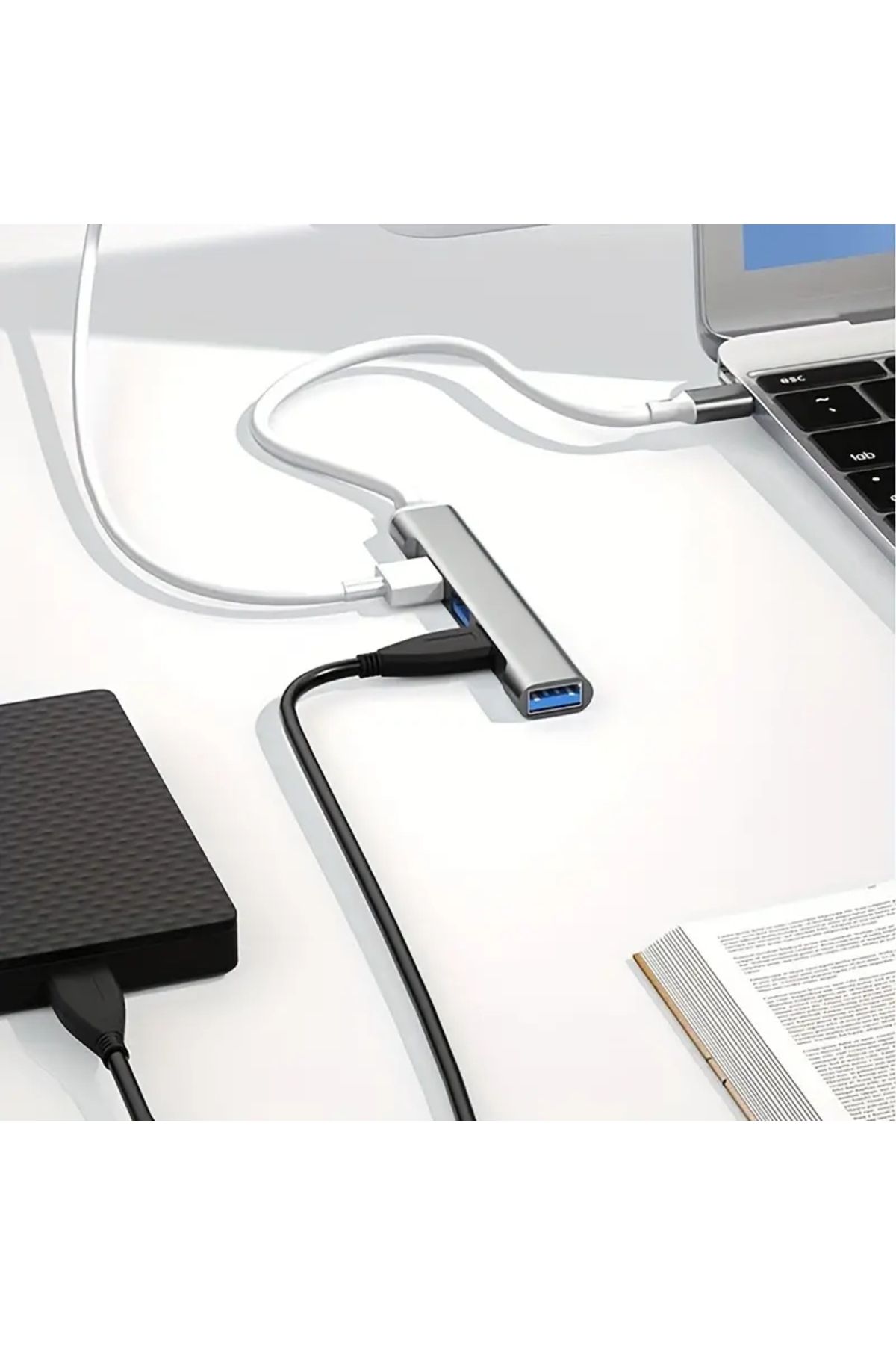 Choice-USB C HUB 3.0 Type C Extender 4 Port Splitter Adapter OTG Docking Station For Phone Macbook Pro 1... 5