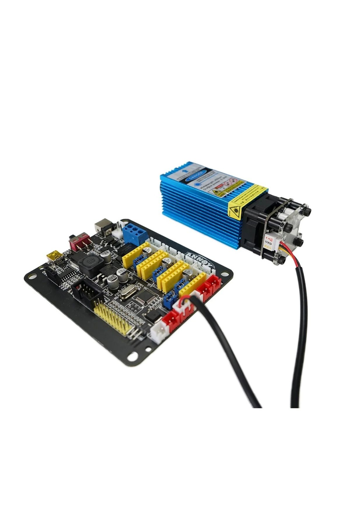LUNYEE-500mW 405NM 12V Blue Violet Laser Module Adjustable Focal Laser Head With TTL PWM Control With Go... 4
