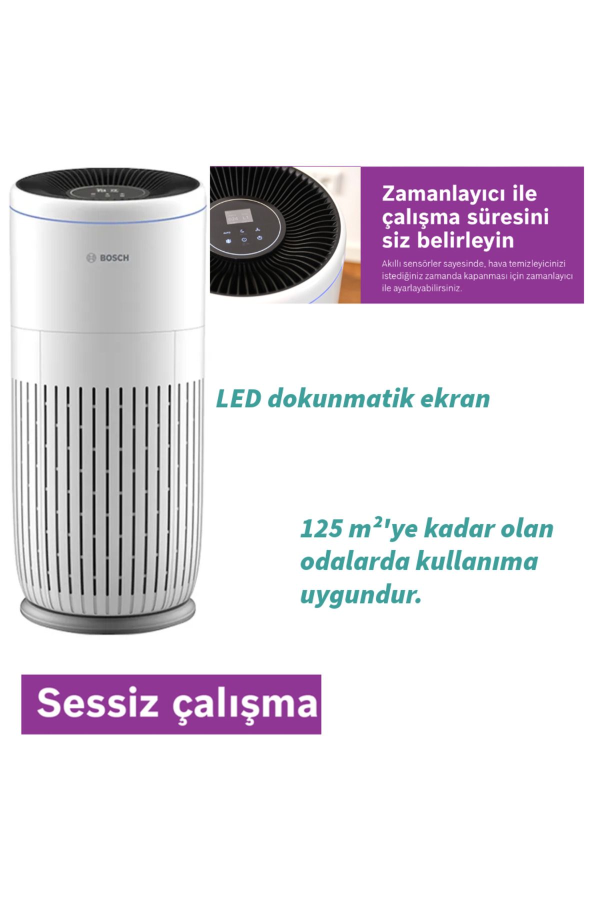 Bosch Air Hava Temizleme Cihazı