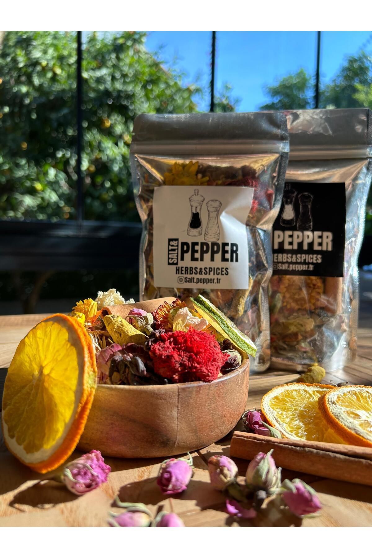 Salt & Pepper 150gr Kış Çayı - Lüx karışım / Luxury Winter Tea