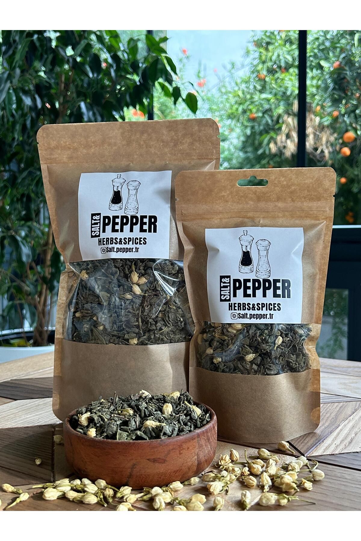 Salt & Pepper 200gr Yaseminli Yeşil Çay / Jasmine Green Tea