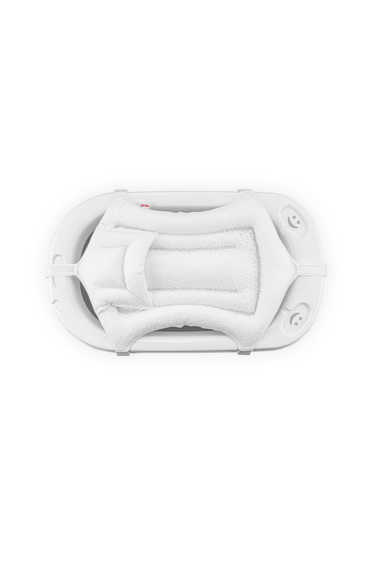 Moje bebek Küvet filesi Banyo Filesi yastıklı (KATLANIR KÜVETLEREDE UYGUN) fotoğrafı 3 (önizleme)