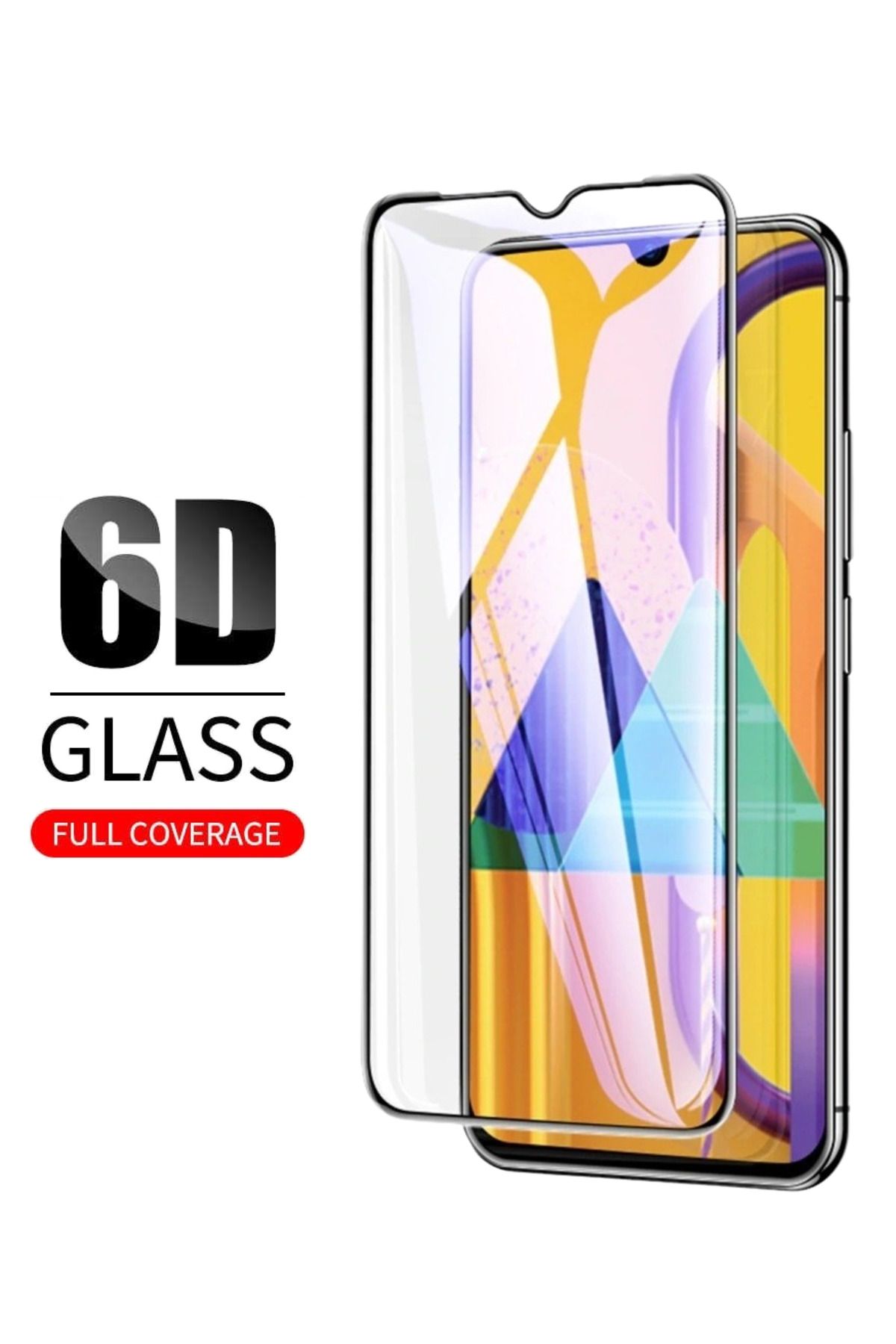HANPORIUM Vivo Y29s 5G Ekran Koruyucu 6D Kırılmaz Cam - Extra Darbe Emici Etkin Koruma - Ekranı Tam Kaplar