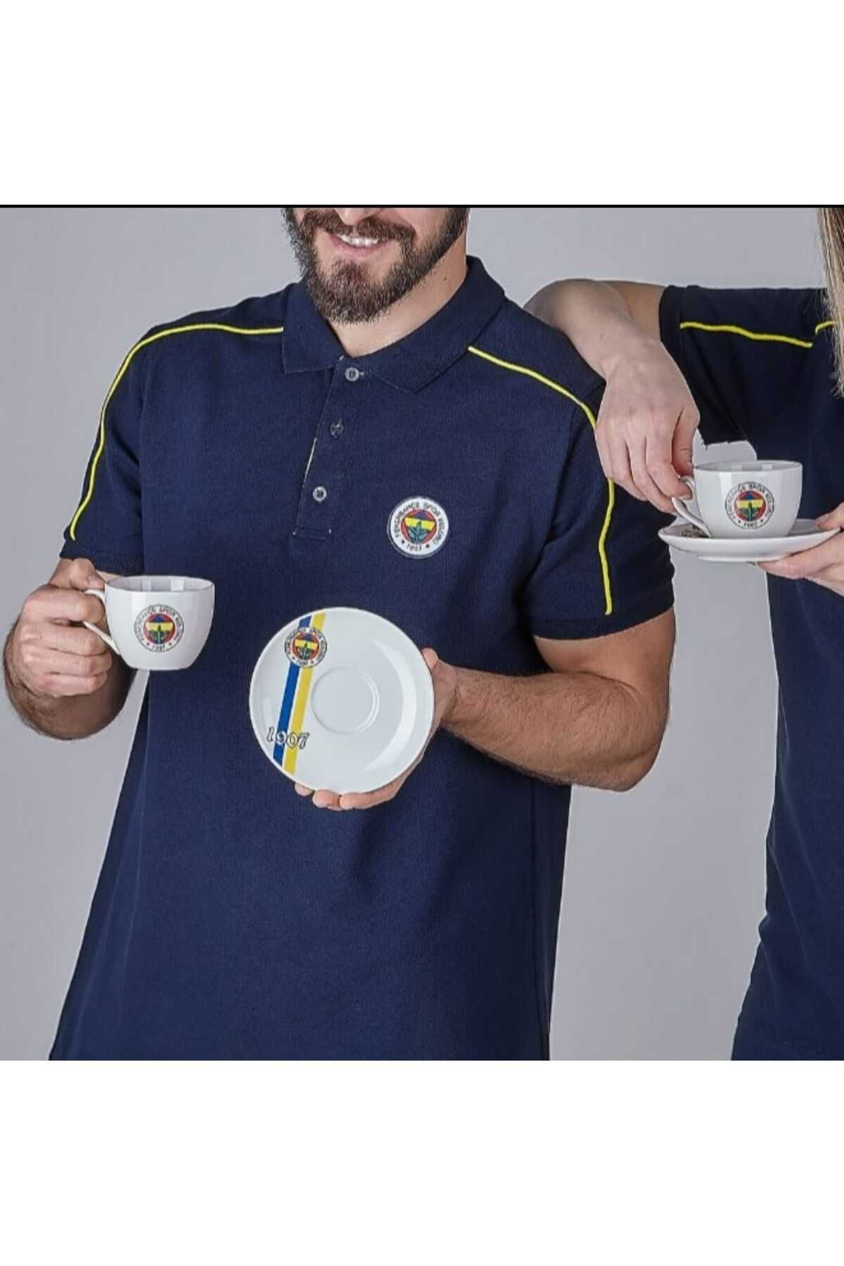 Neva N3425 Fenerbahçe Lisanslı 1907 Çay Fincan Takımı