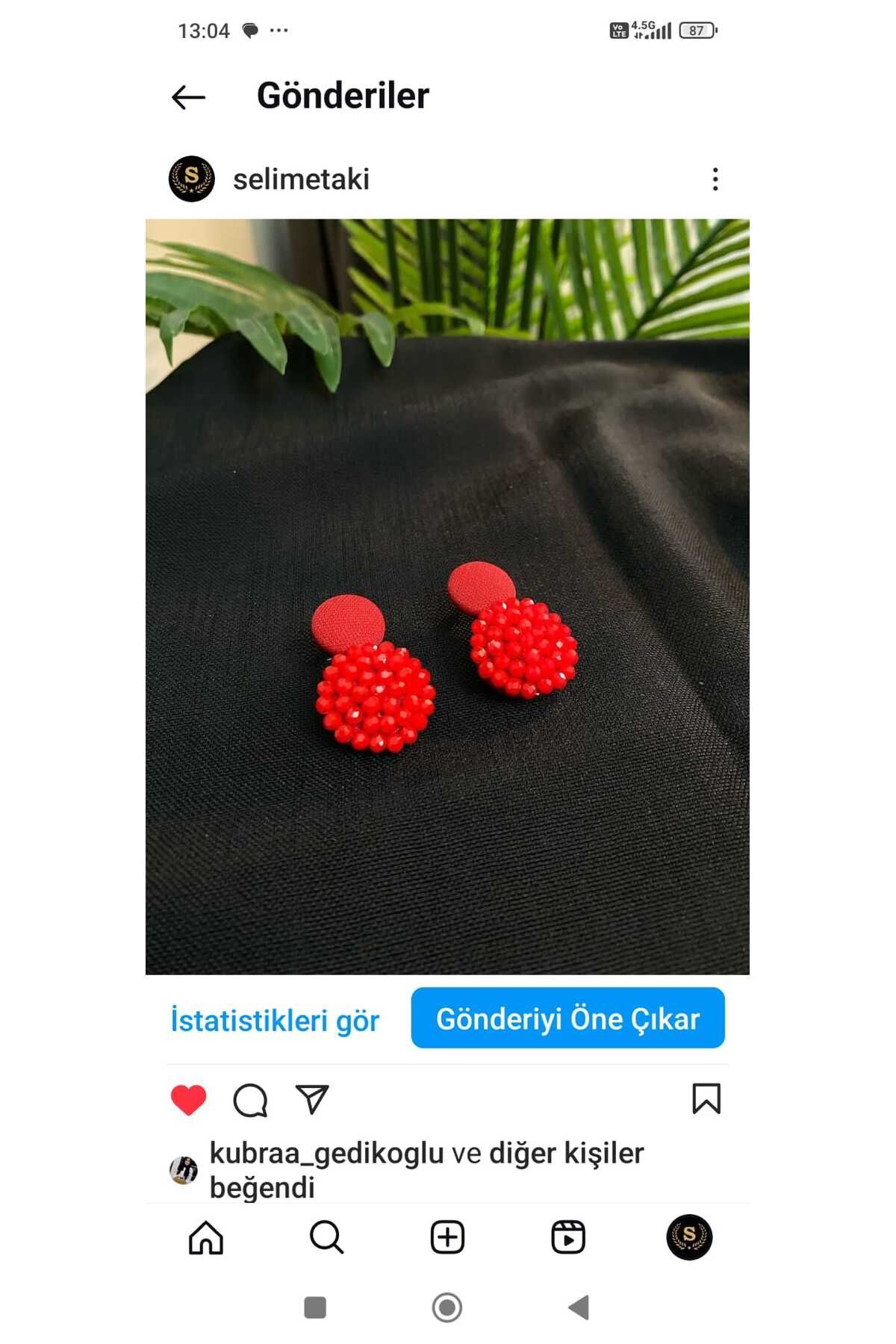 ABACA Zaza küpe
