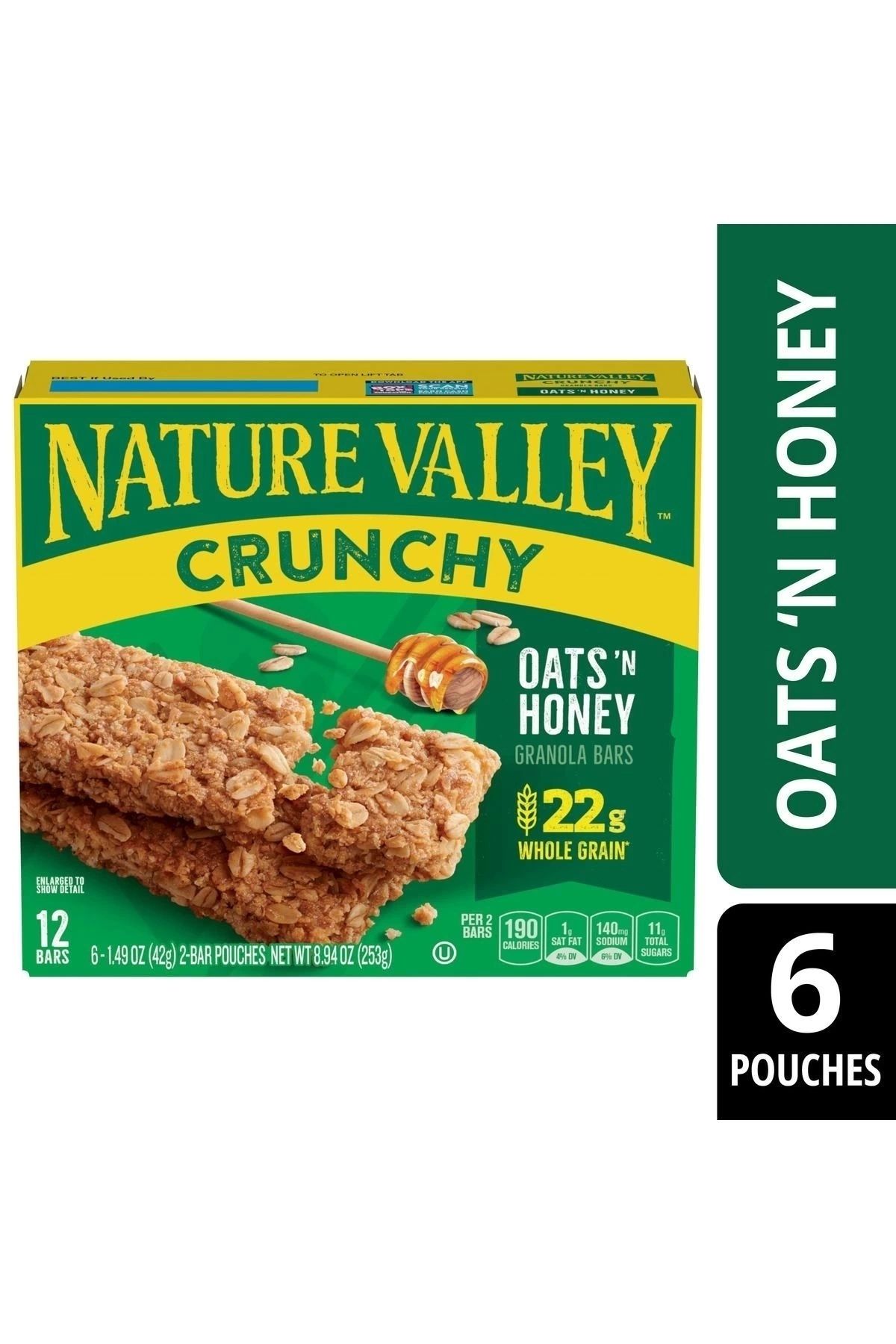 Nature Valley Crunchy Oats'n Honey 12 Bars