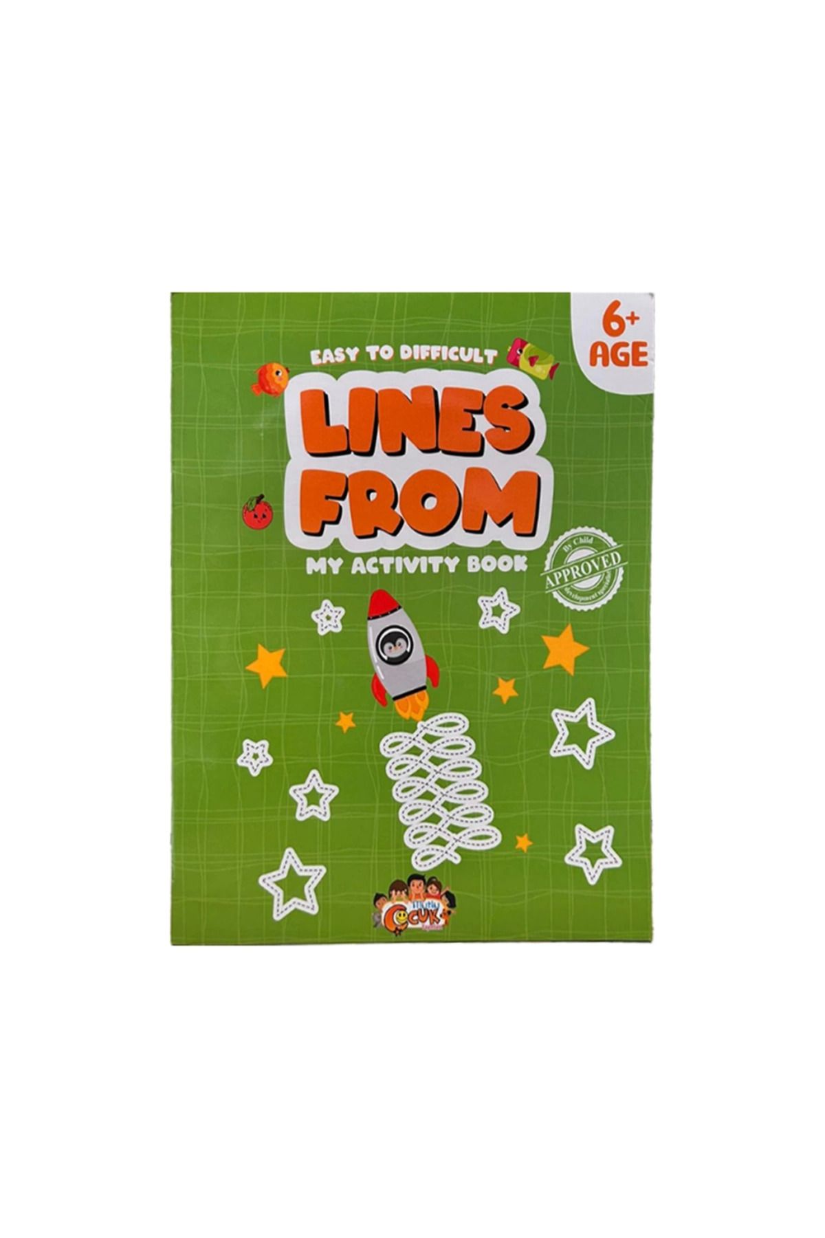 NEZADE STORE Lines From My Activity Book 6 Yaş