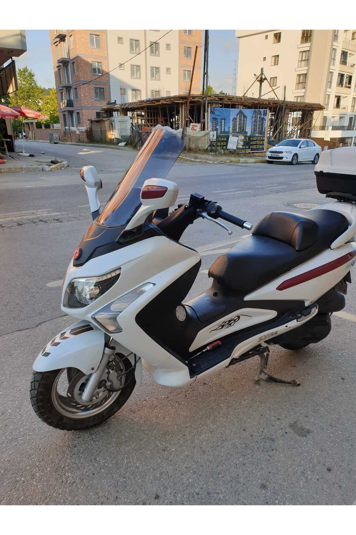 SYM Gts Evo 250 Siperlik Ön Cam 2006 2015 Model 53cm Füme Renkli 4mm