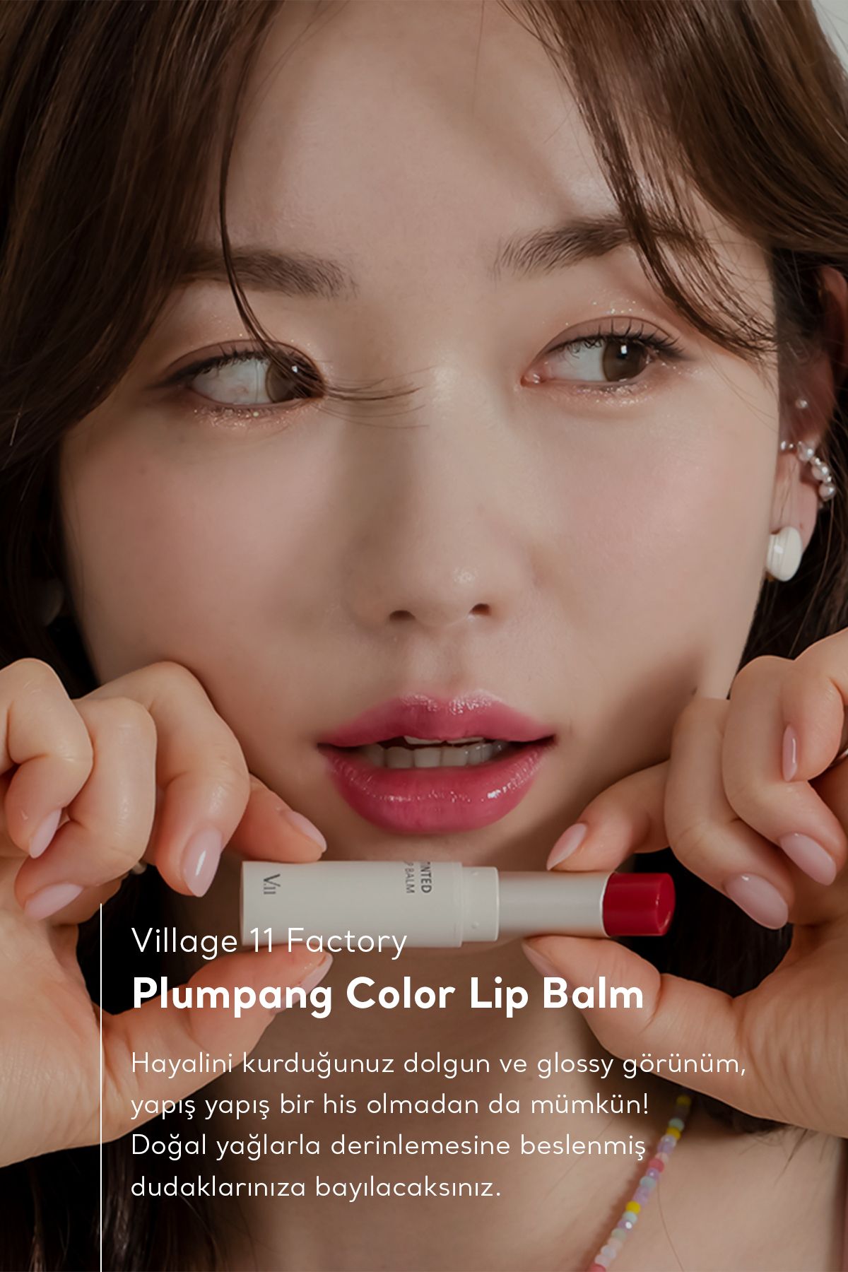 کرم لب و اسکراب VILLAGE11 FACTORY PLUMBANG COLOR LIP BALM SUNNY HEACH NEMMARY & PLOCATIVE COLORFUL Village 11 Factory