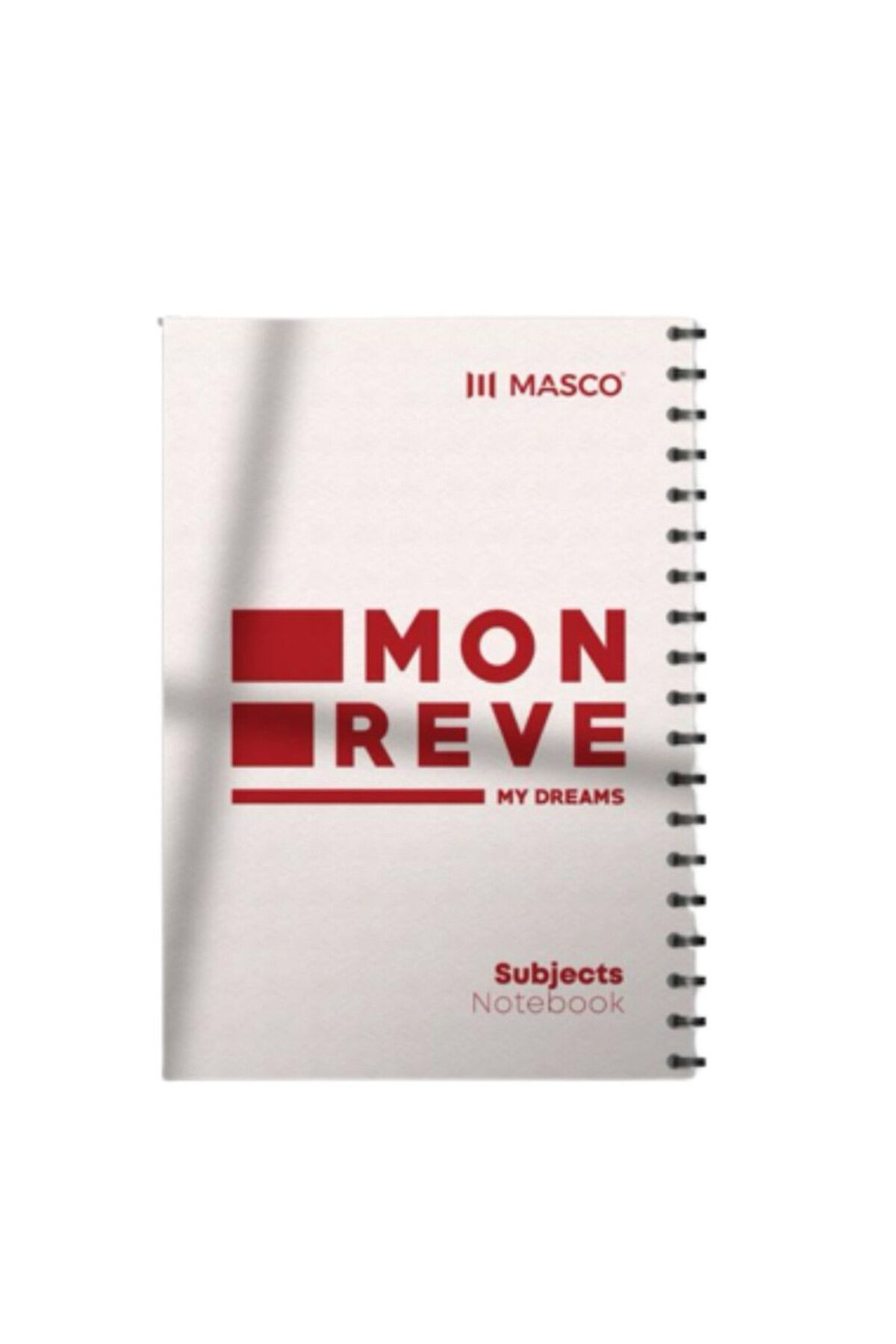 MASCO-B5 Size 200 Page Spiral Single line Notebook Suitable for 5 Subjects, Assorted 2