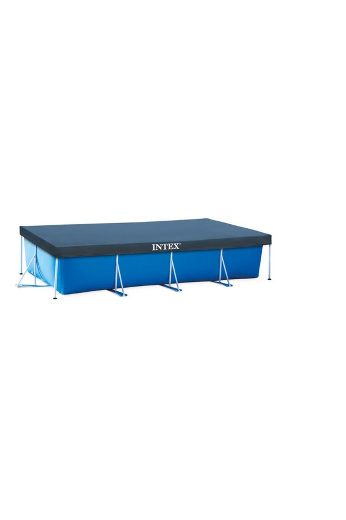 Intex-Rectangular Pool Cover with Drawstring Closure 460 x 230cm 3