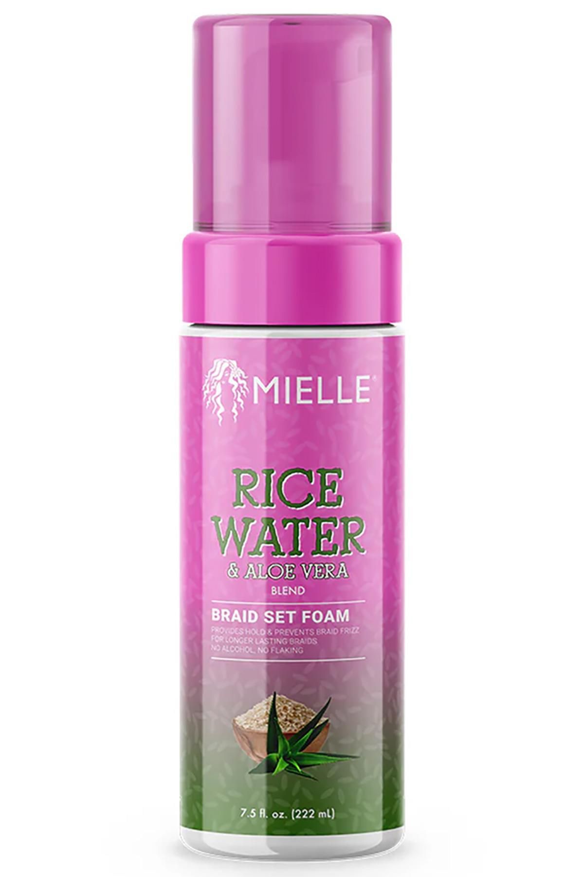 MIELLE Rice Water & Aloe Vera Örgü Şekillendirici Saç Köpüğü 222ML