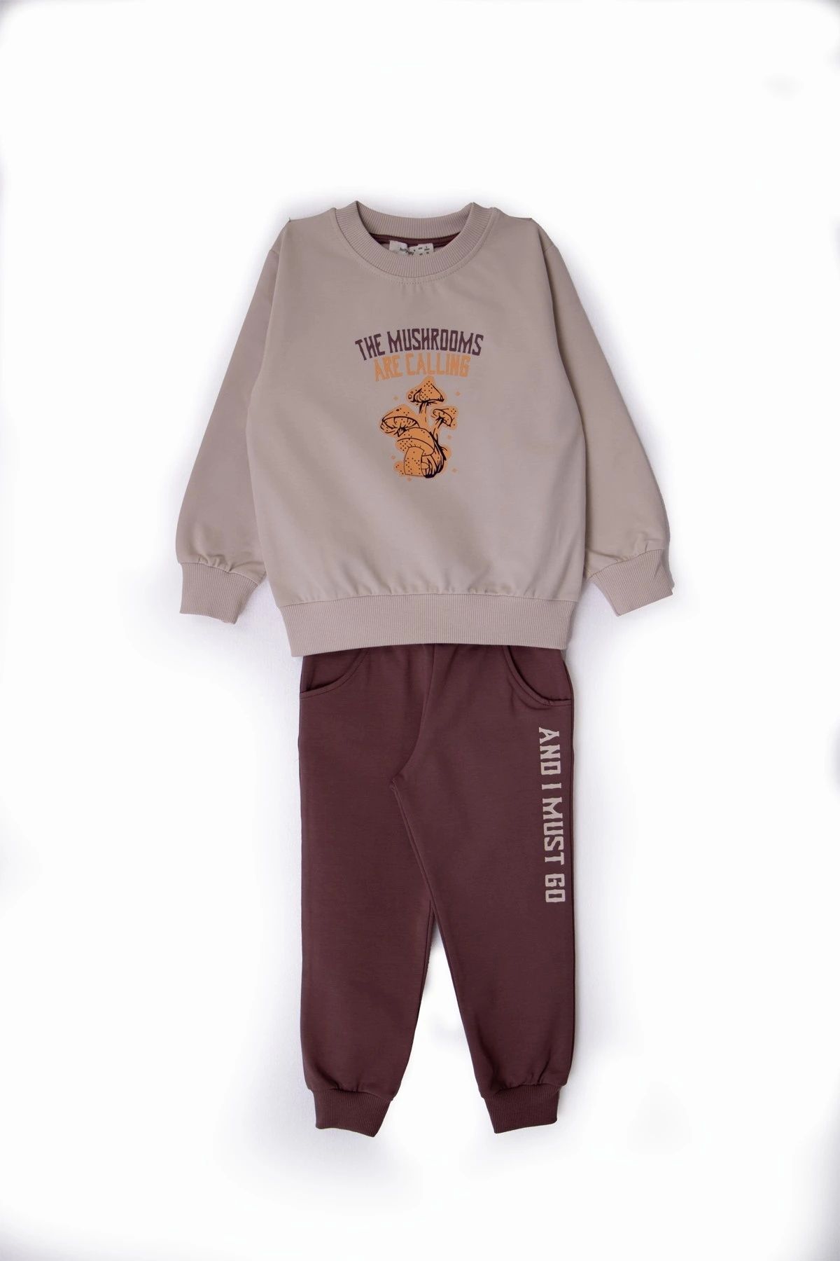 Barmy Kids Set Cu Imprimeu Cu Ciuperci Pentru Baieti De 3-7 Ani Masculin - 6–7 years