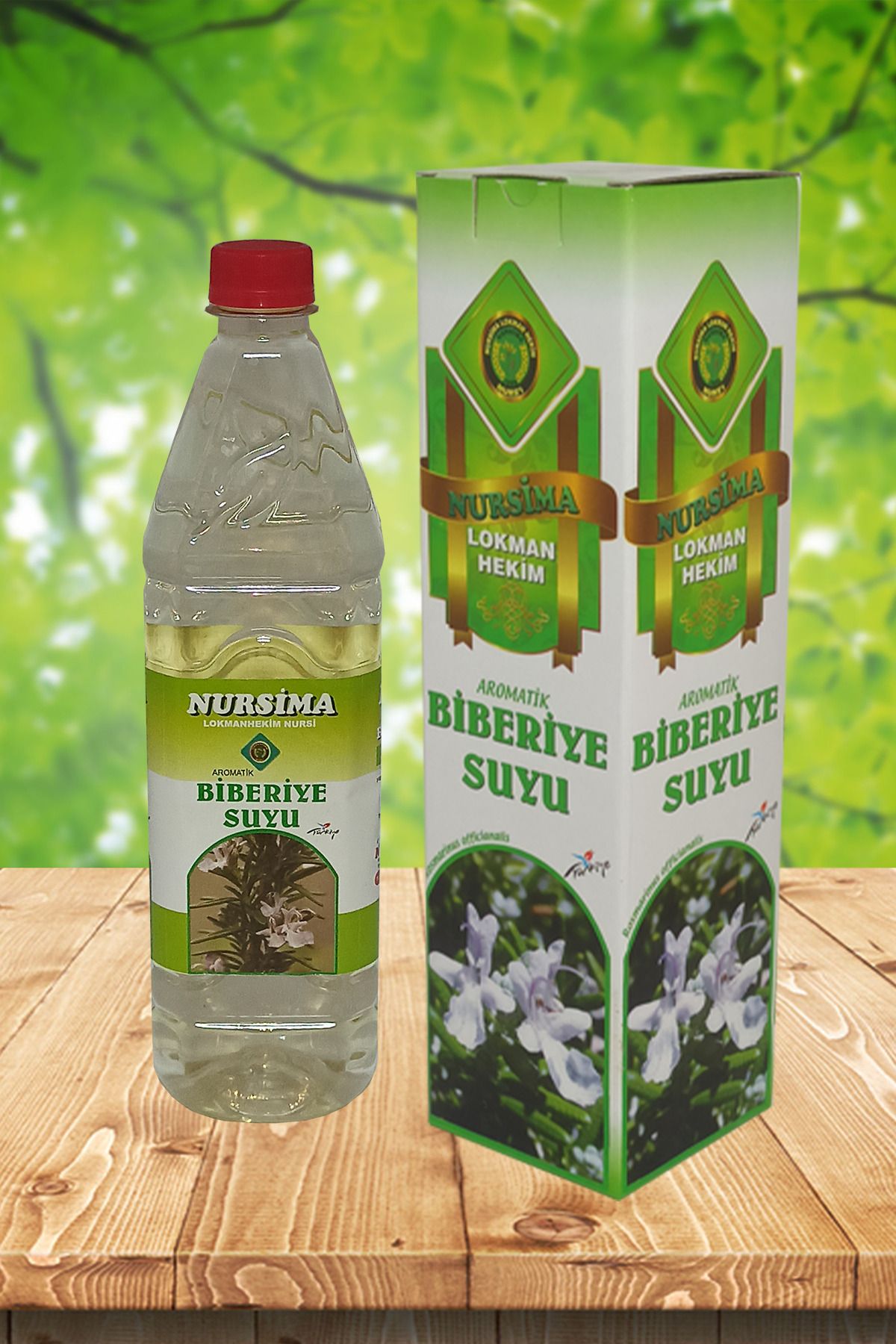 Nursima Aromatik Biberiye Suyu 1 Litre