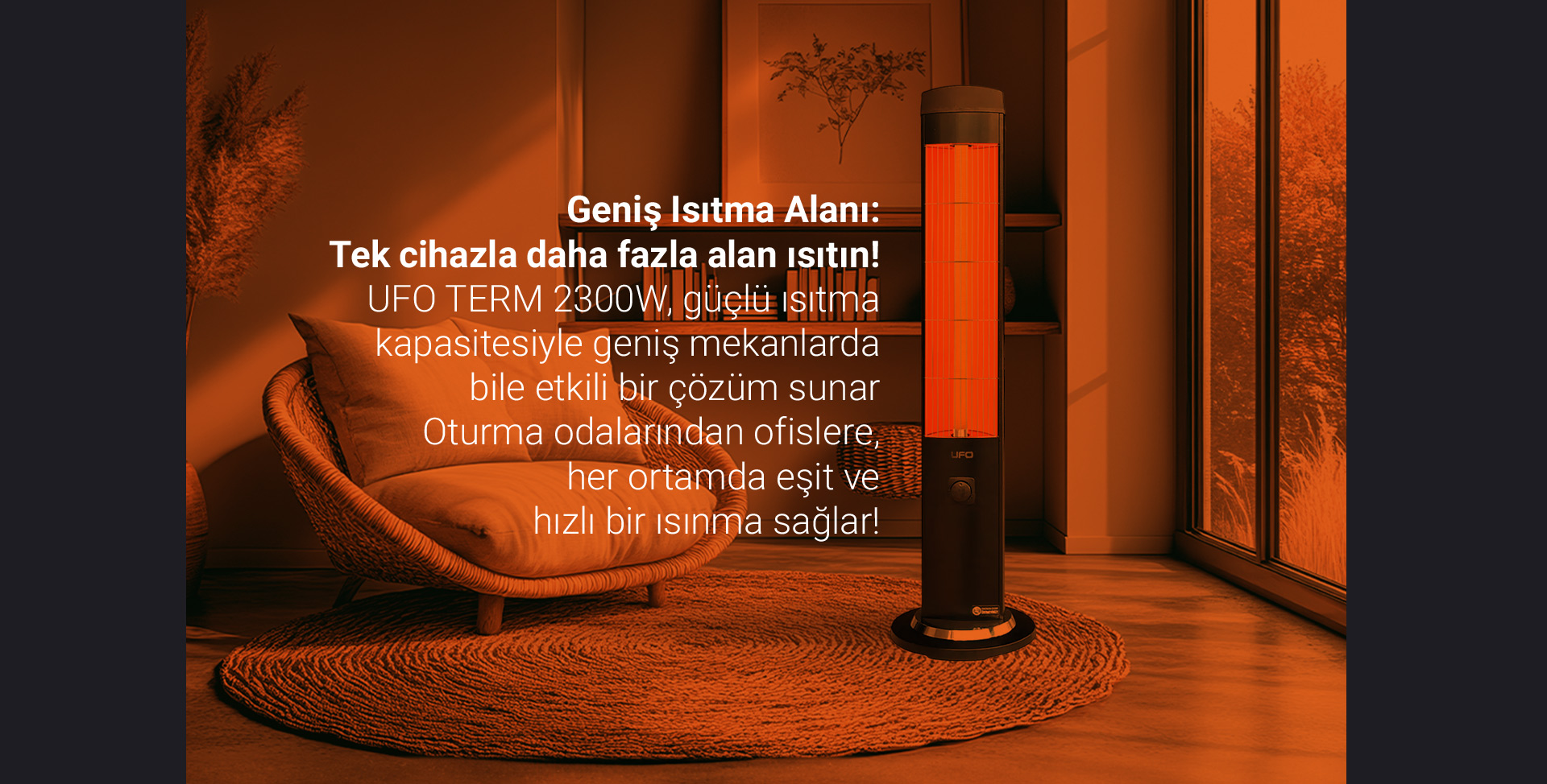 UFO Term 2300W Kule Tipi Isıtıcı - Fiyatı, Yorumları