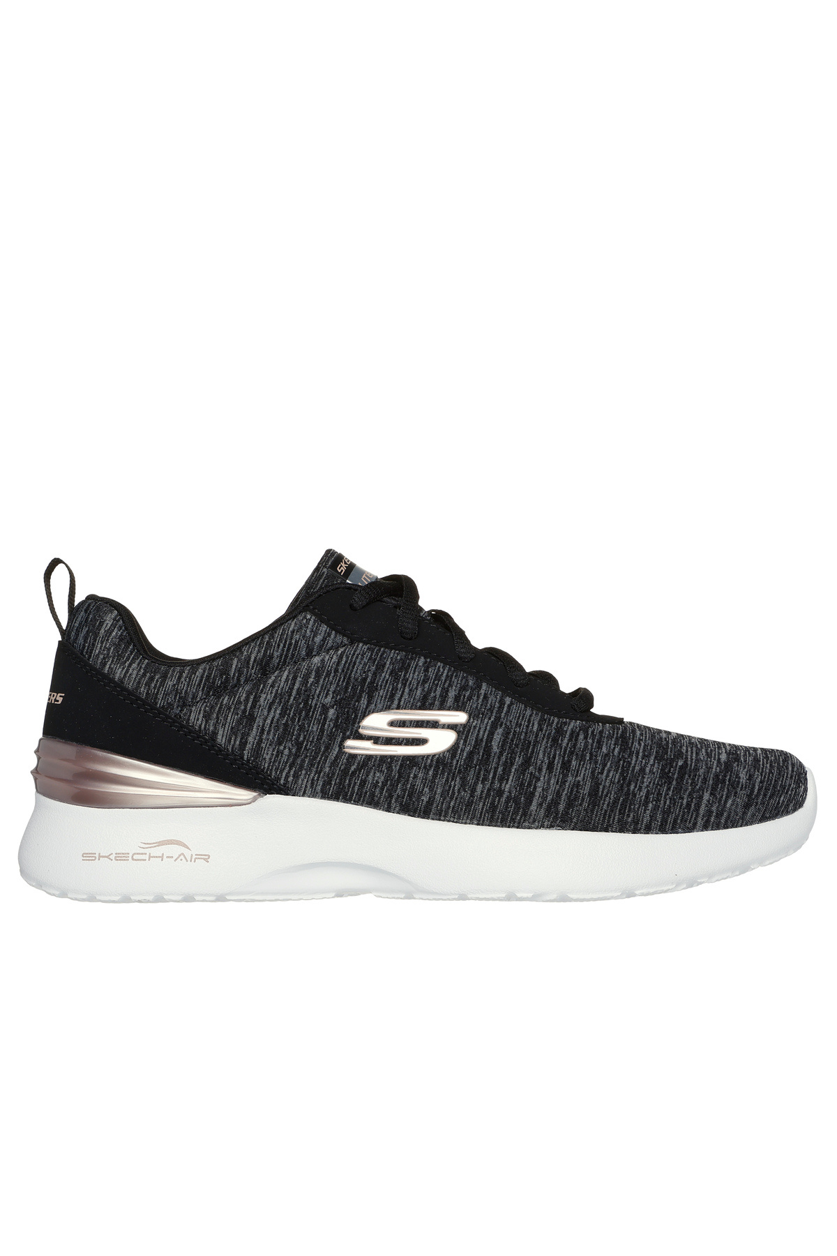 SKECHERS Rose Walking Black Shoes - 150151 -Bkrg