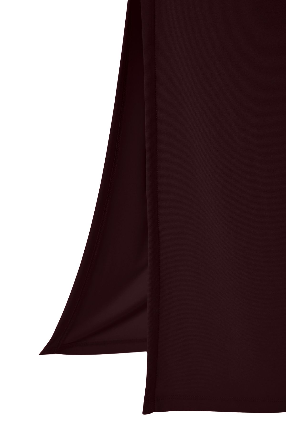 Trendyol Collection-Barna Midi béleletlen estélyi ruha éjszakai ballagási ruha TPRSS25EL00064 6