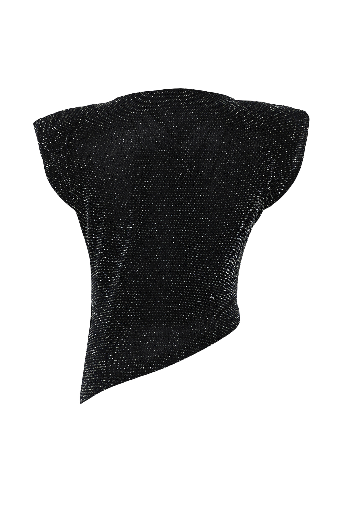 Trendyolmilla  Siyah Simli Örme Bluz TPRSS25BZ00005 - Görsel 9