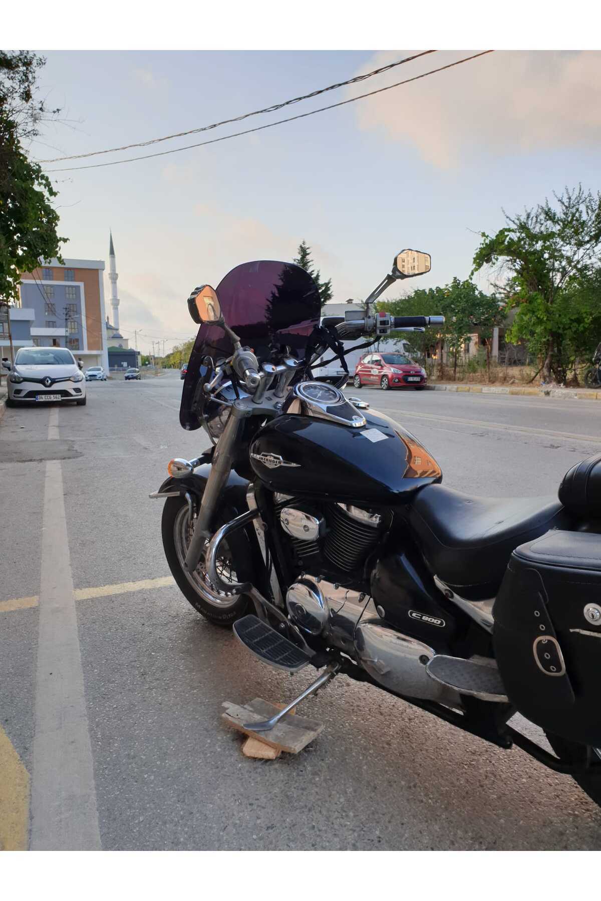 Suzuki V-VL-C Siperlik Ön Cam 2001-2013 Model 61cm Siyah Renkli 4mm APARAT GÖNDERİLMEYECEKTİR