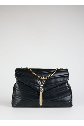 Valentino Siyah Kadın 22x12x32 cm Omuz Çantası VBS8DN09