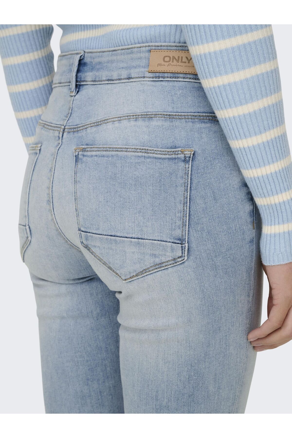 ONLY-Skinny-Jeans mit geradem Bein 7