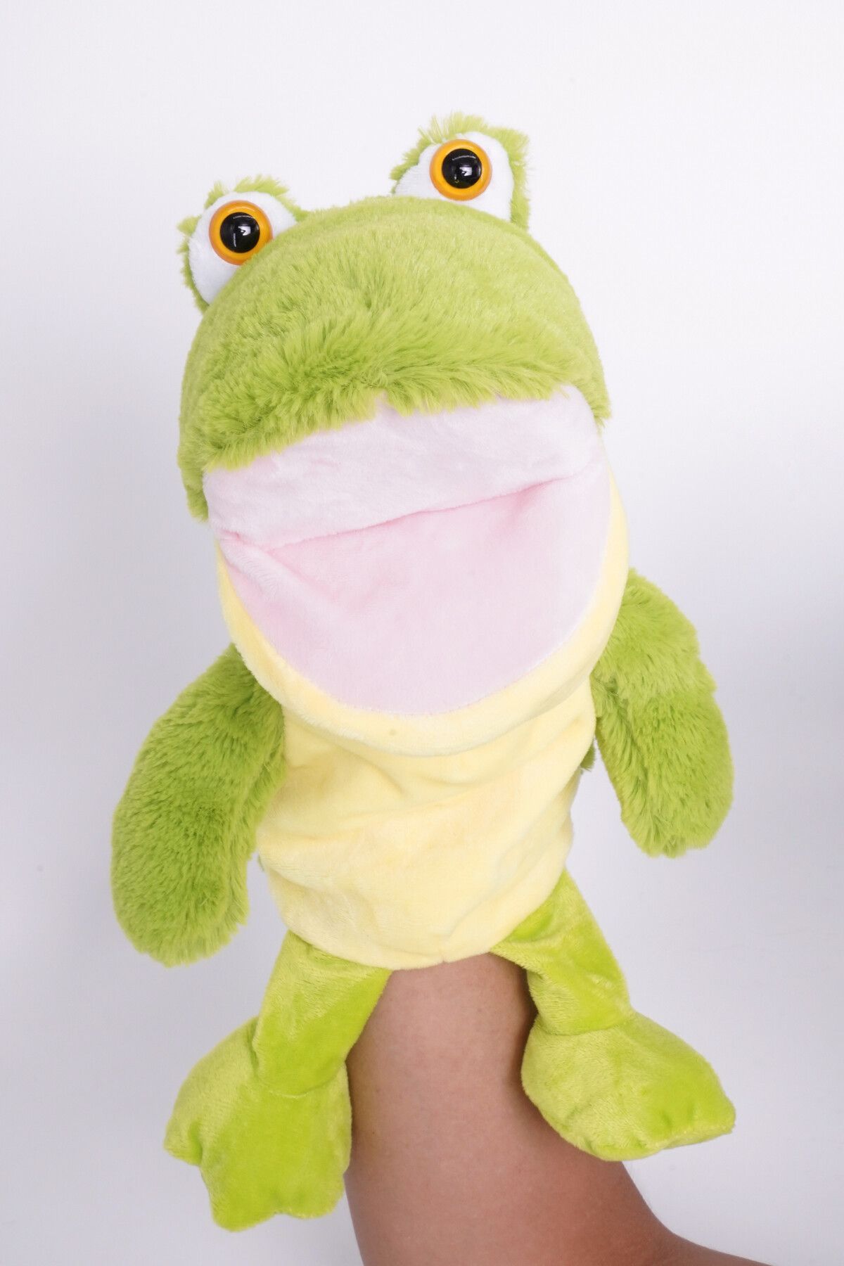 Pugs At Play-Puppet Frog 14inch Battery Operated 2