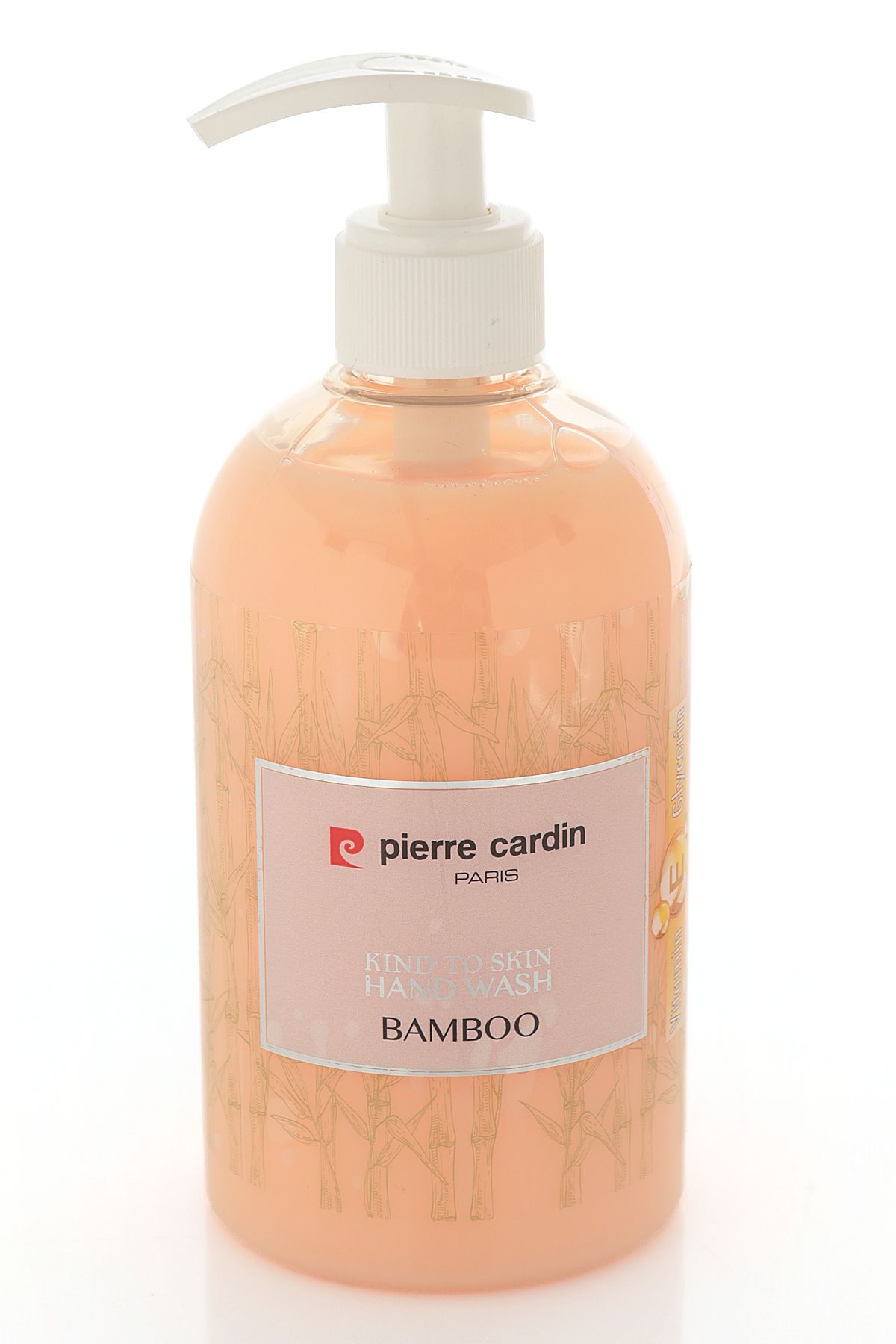 صابون دست مایع مرطوب کننده ویتامین E عصاره پوست بامبو - 480 میلی لیتر Pierre Cardin
