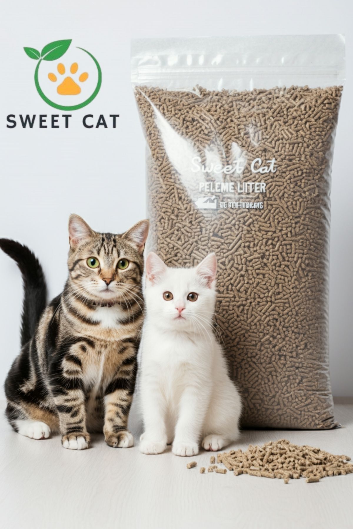 Sweet Cat Kedi Kumu %100 Doğal Çam Pelet 30 Lt (15 KG)