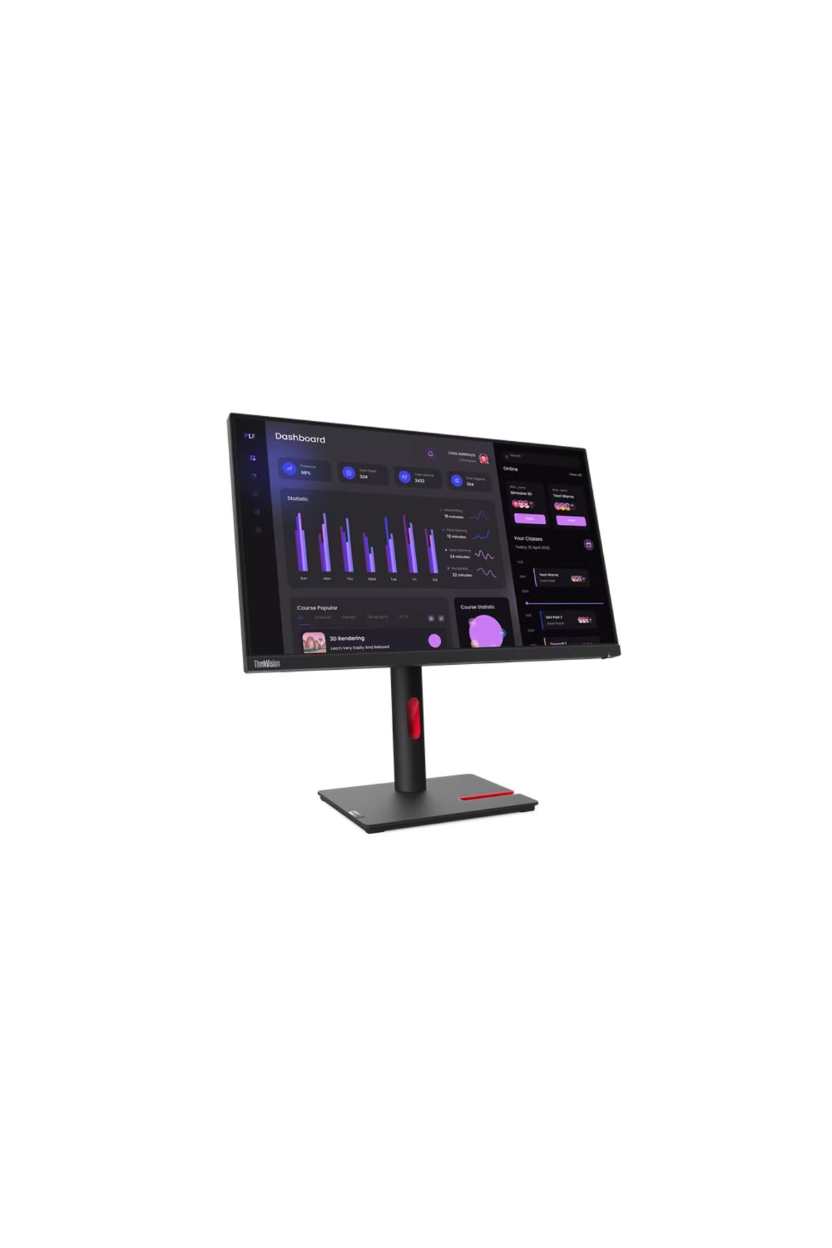 LENOVO 63CFMATXTK T24i-30 23.8 INCH MONITOR HDMI