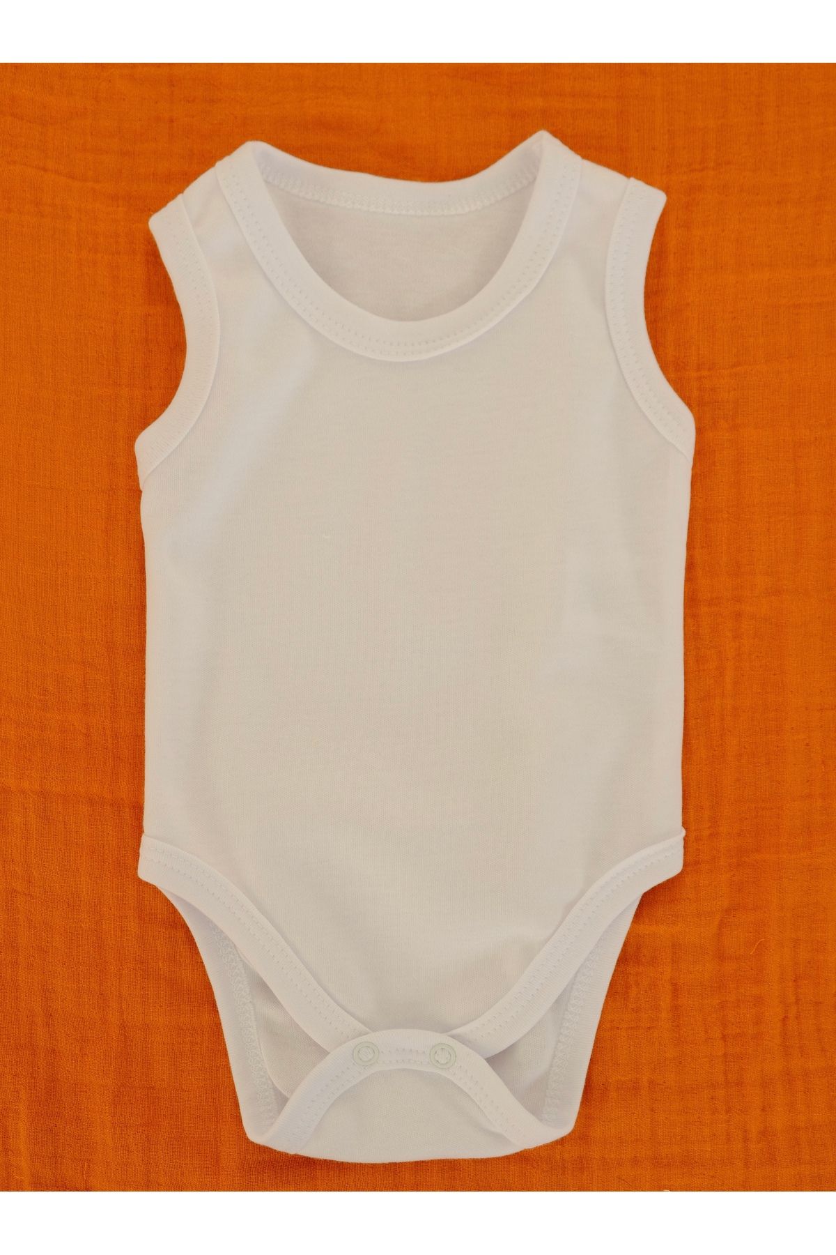 runbaby-(3 Pcs) 100% Cotton Snap Baby Bodysuit Undershirt 2