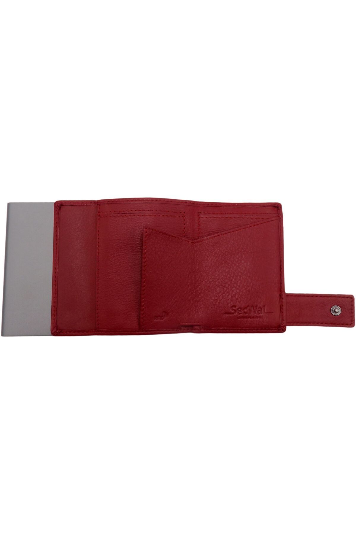 SecWal-SecWal 2 credit card case wallet RFID leather 9 cm 4
